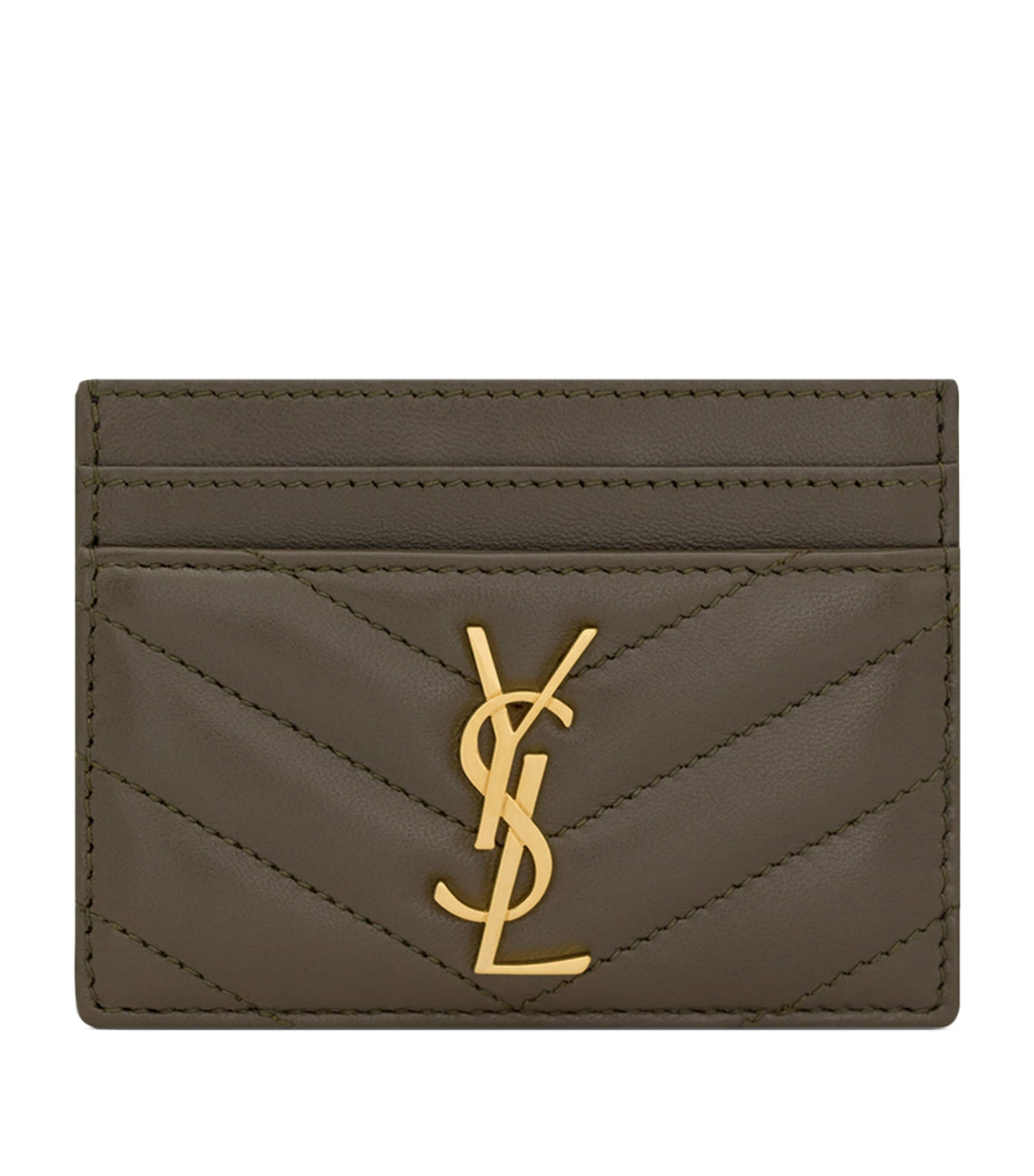 Saint Laurent Matelassé Card Holder Image 1