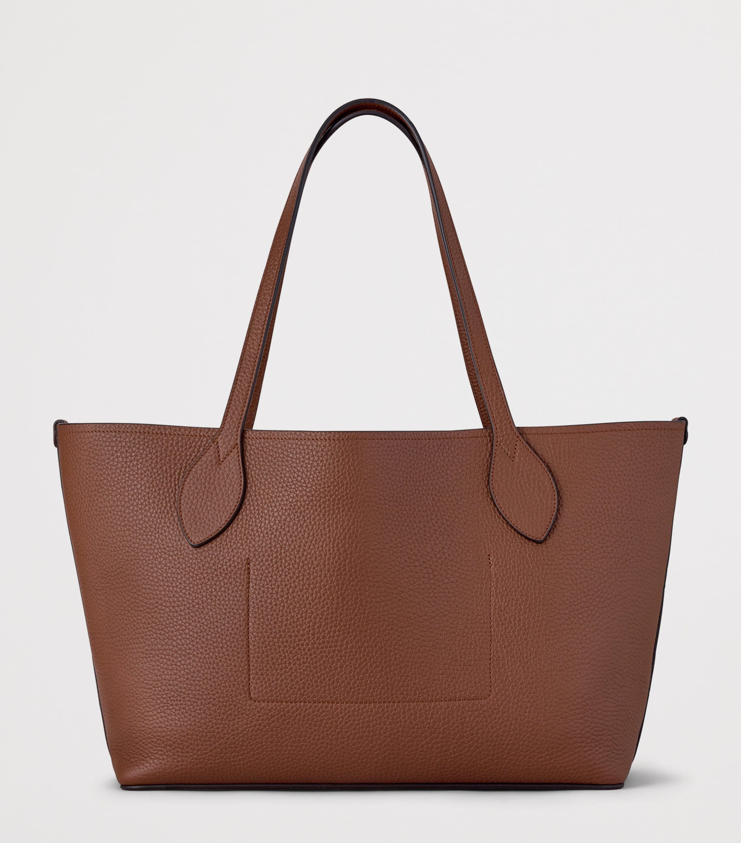 Mulberry Leather Tree Tote Bag Bright Oak Image 5