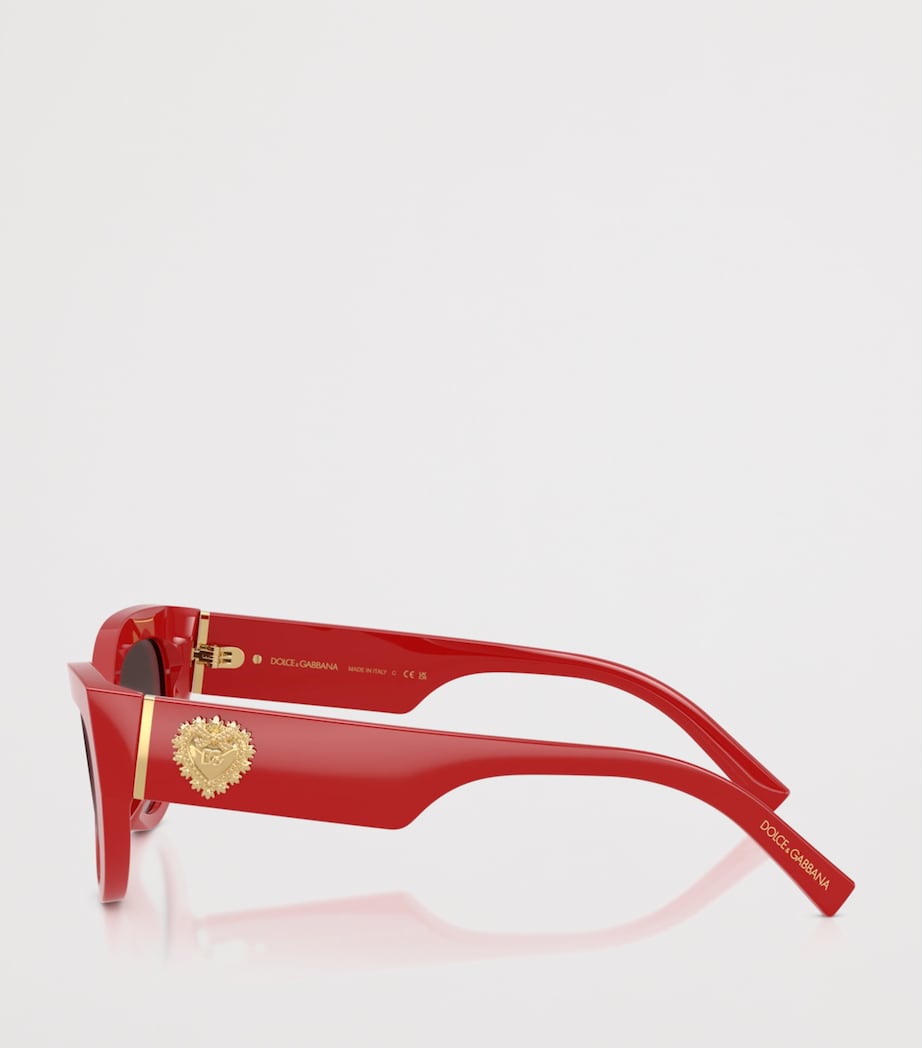 Dolce&Gabbana Cat-Eye Sunglasses Red Image 3