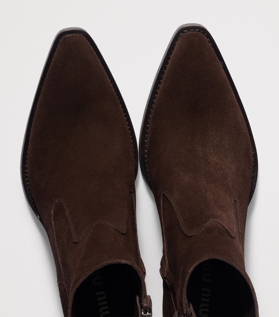 Suede Ankle Boots 45 F0003 Image 4