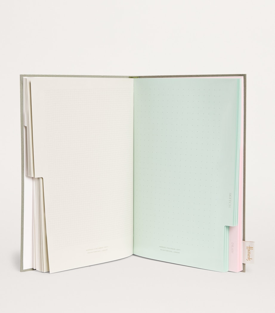 Linen A5 Core Notebook MULTI Image 2