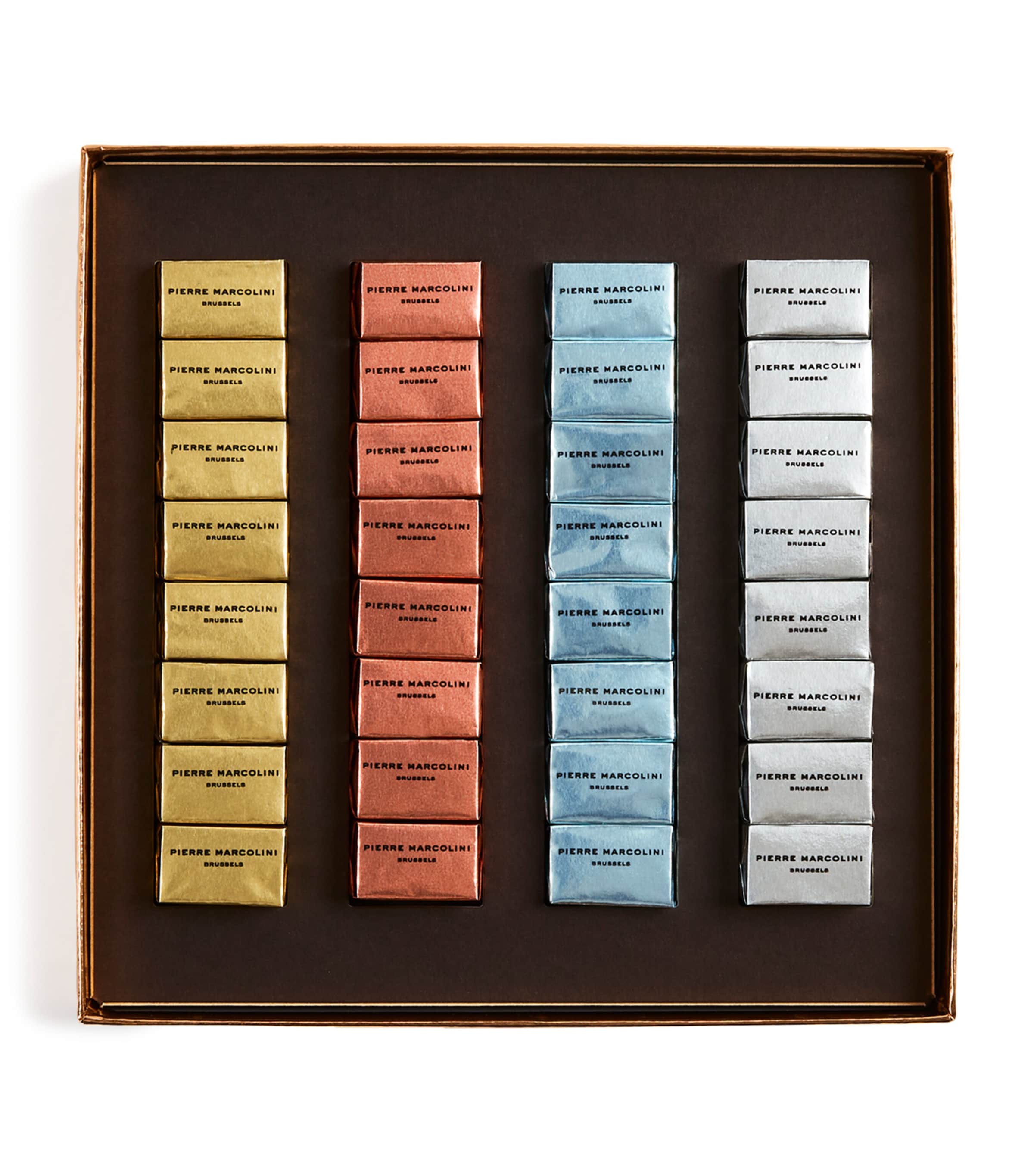 Pierre Marcolini Petits Bonheurs 32-Piece Selection Box (260g) Black Image 3