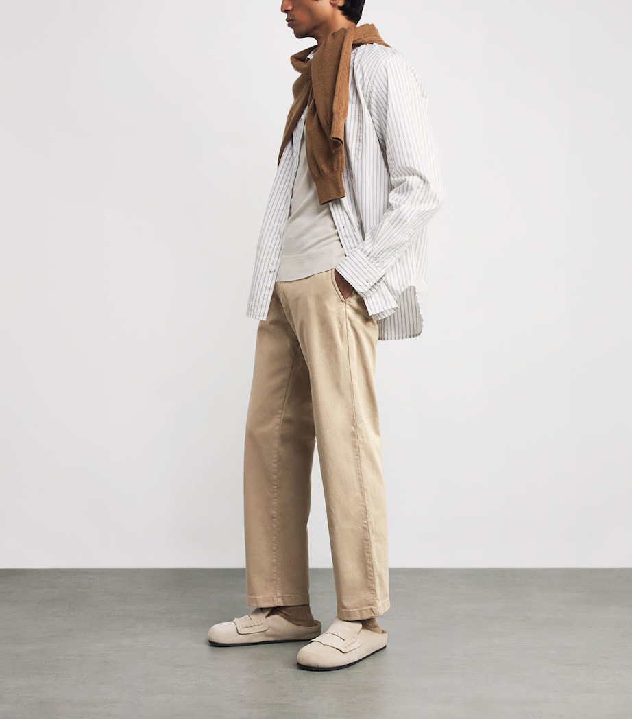 Stretch-Organic Cotton Aden Chinos KHAKI BEIGE Image 2