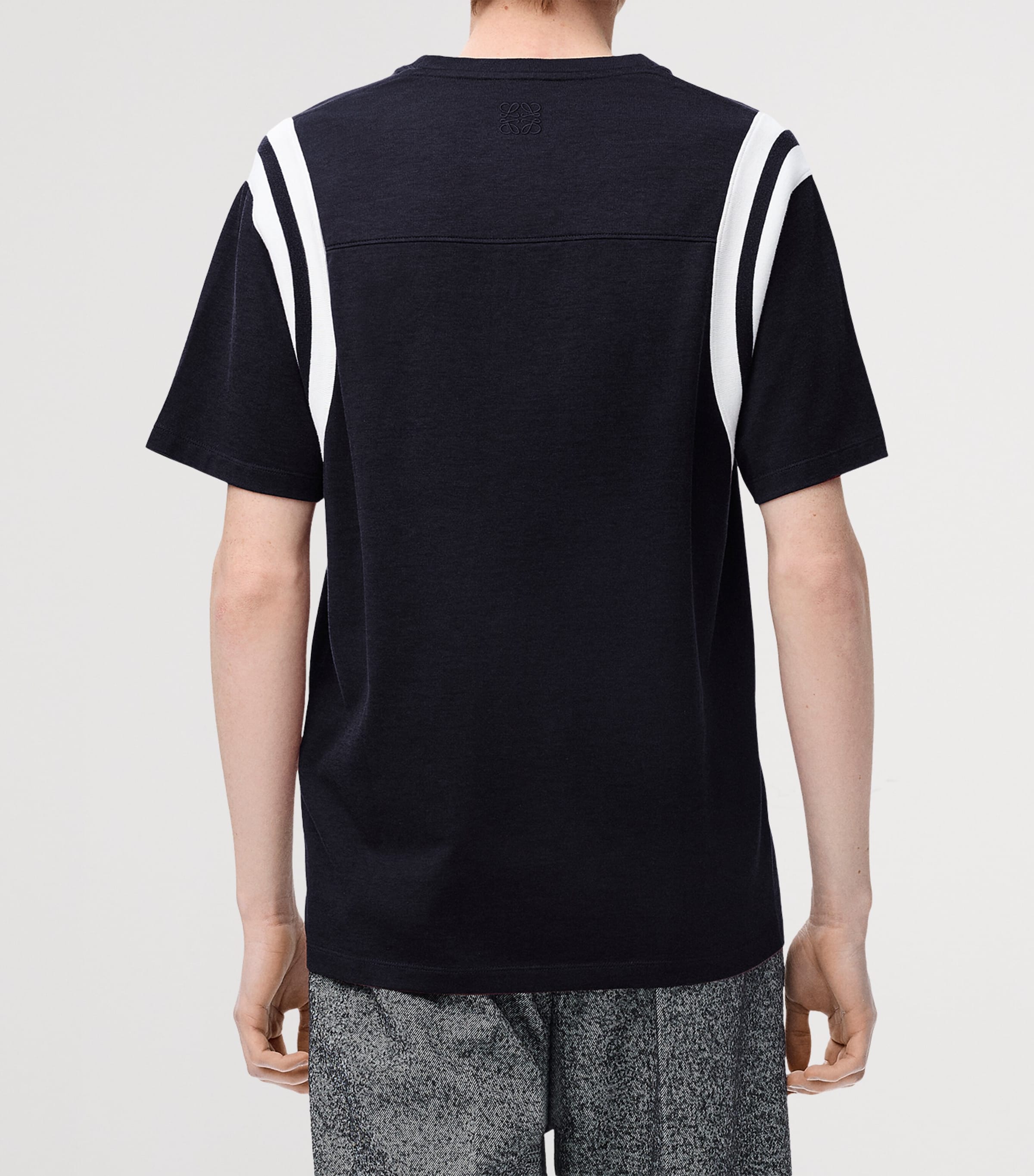 Collegiate Patch T-Shirt BURGUNDY Image 4