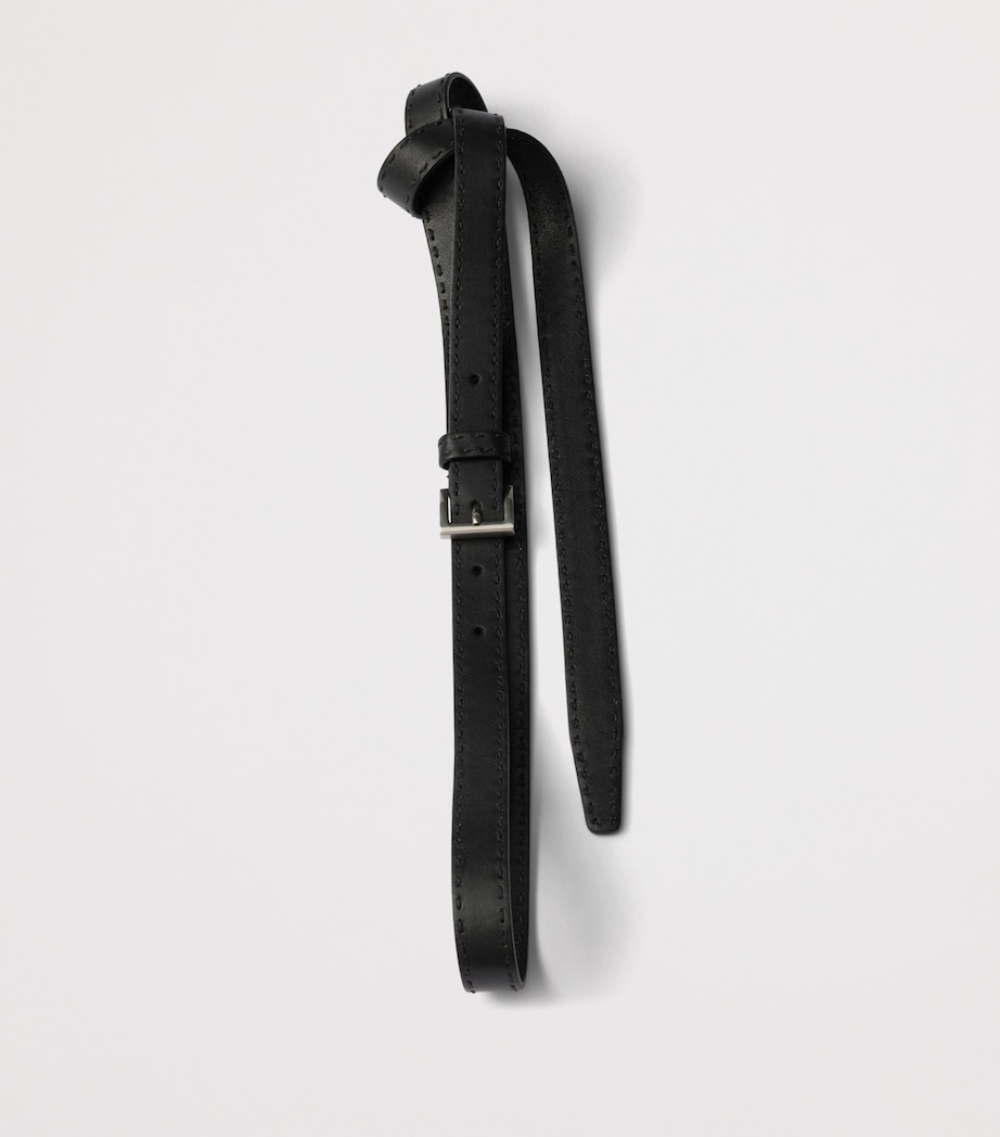 Prada Leather Belt Black Image 3