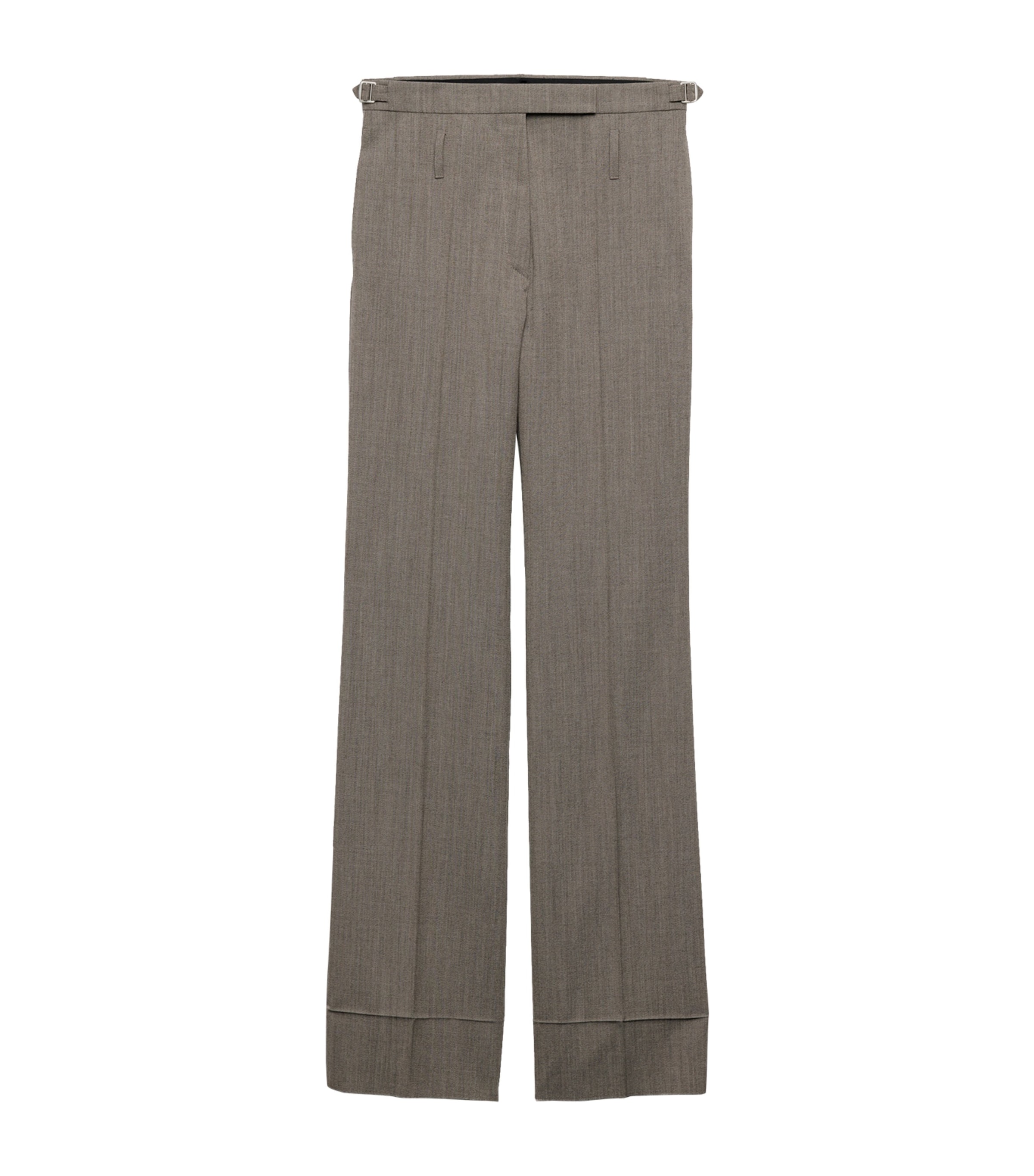 Technical Wool Tailored Trousers F0572 Image 1