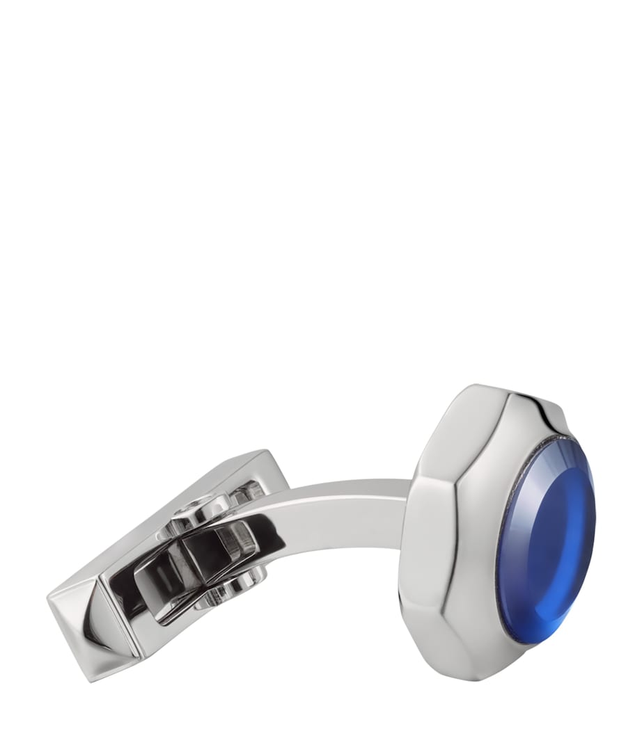 Sterling Silver Santos de Cartier Cufflinks STERLING SILVER Image 3