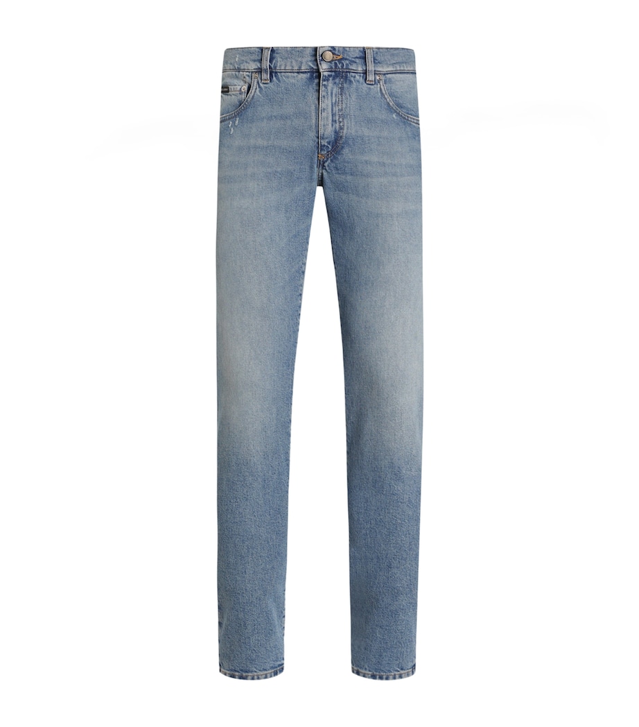 Dolce&Gabbana Mens Slim Jeans Combined Colour Image 1