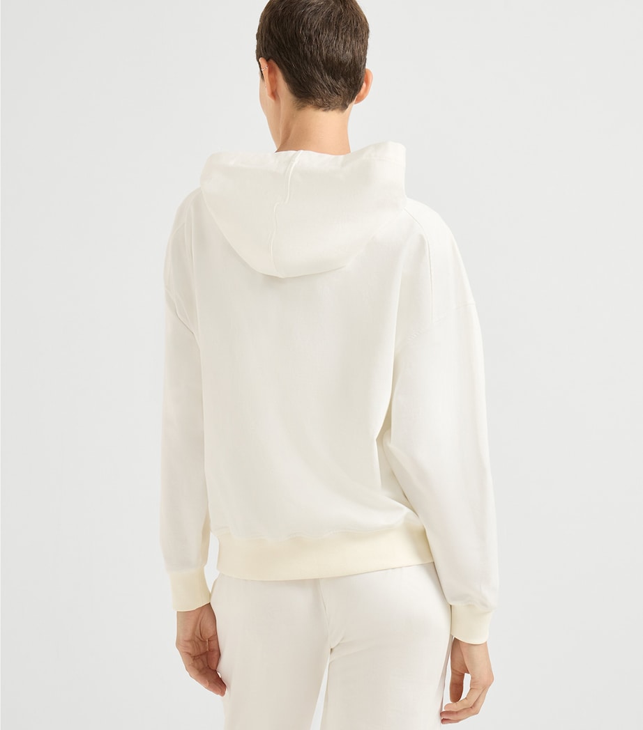 Stretch-Cotton Zip-Up Hoodie C600 Image 4