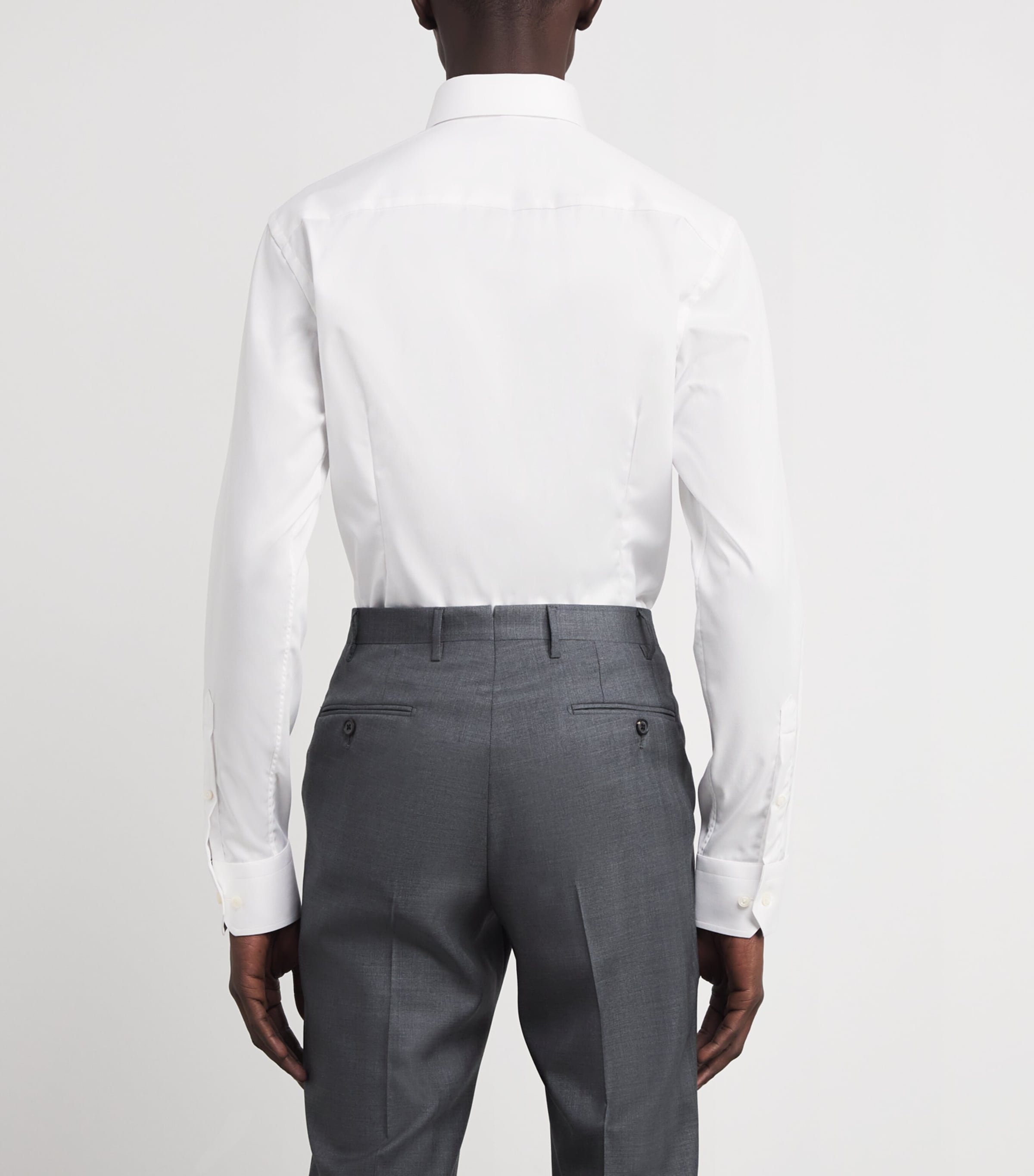 Signature Slim Fit Shirt WHITE Image 4