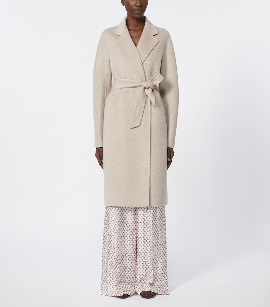 Cashmere Belted Coat SAND Image 2