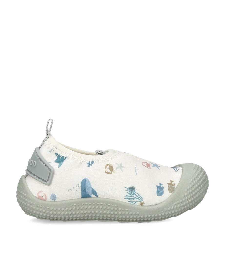 Liewood Printed Sanjia Sea Shoes Bone/comb Image 1