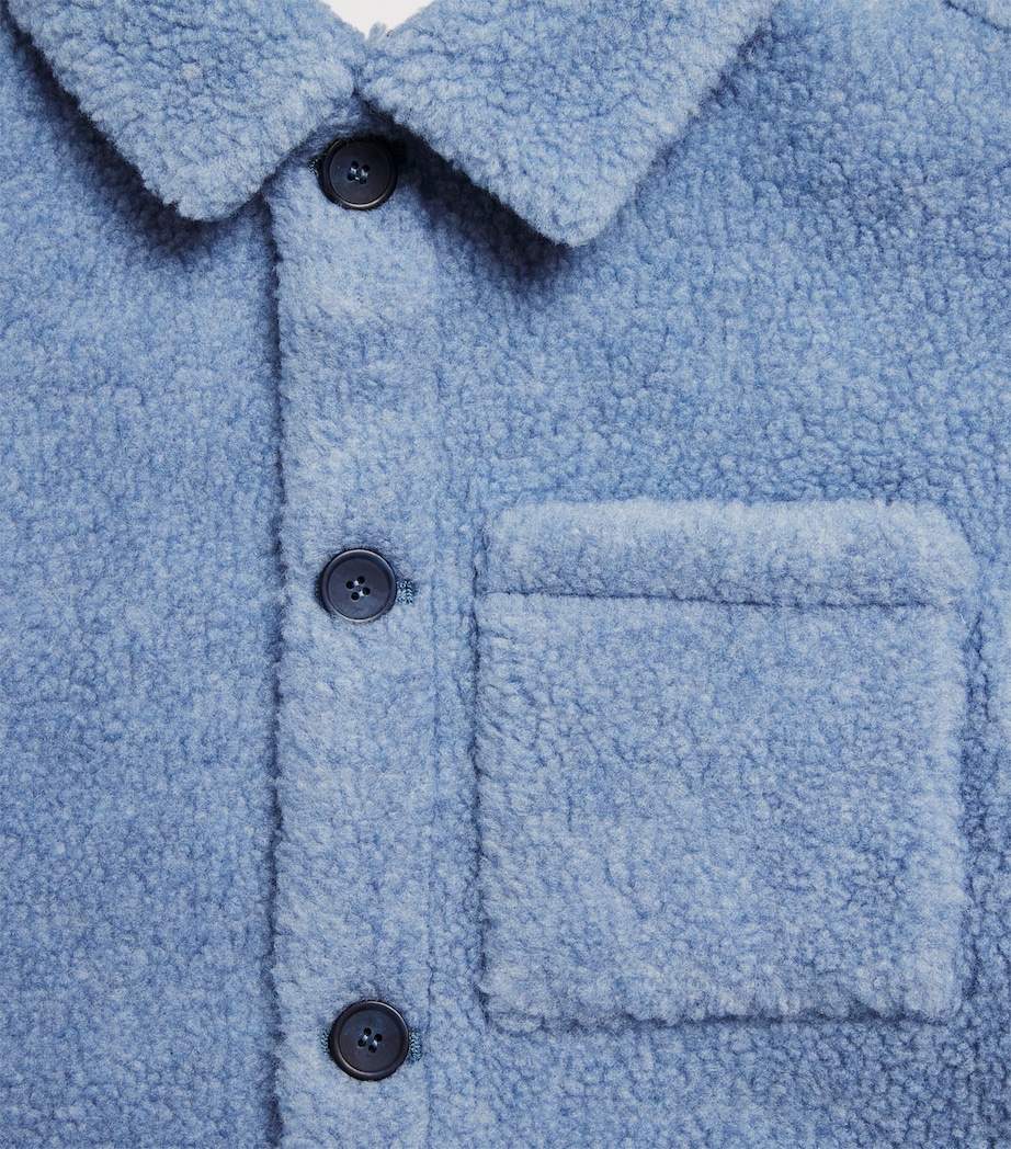 Fleece Jacket (2-14 Years) 462POWDER BLUE Image 3