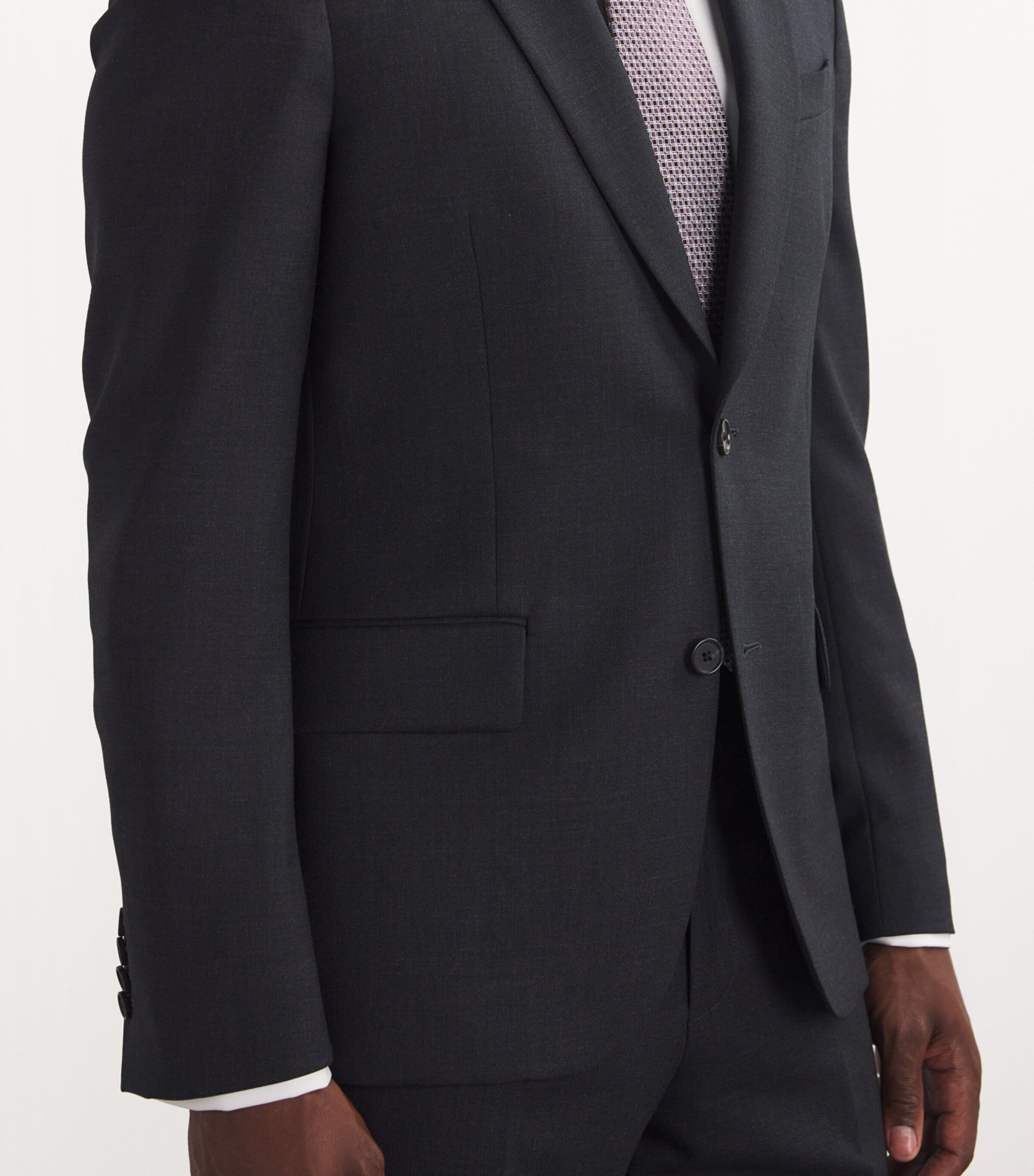 Wool 2-Piece Suit SLATE Image 8