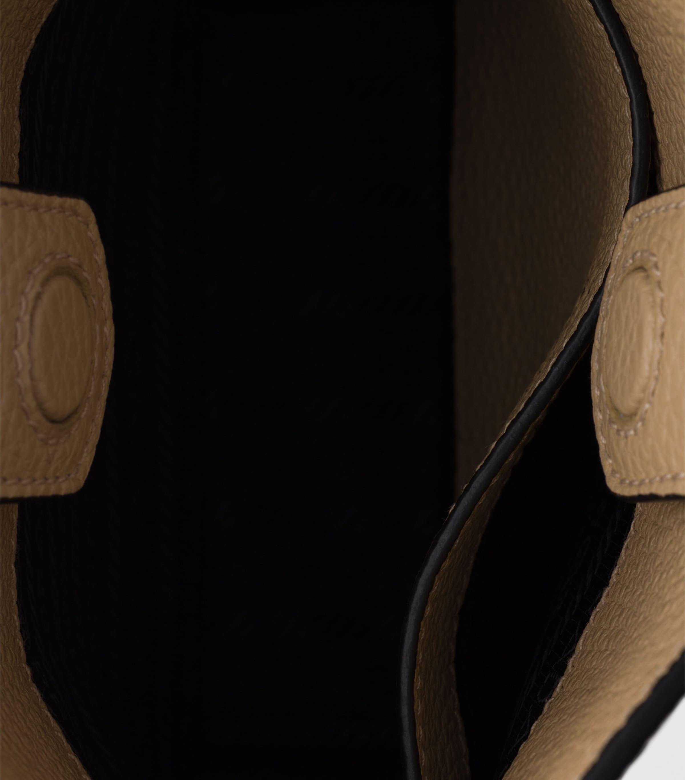 Prada Mini Leather Shoulder Bag Neutral Image 5