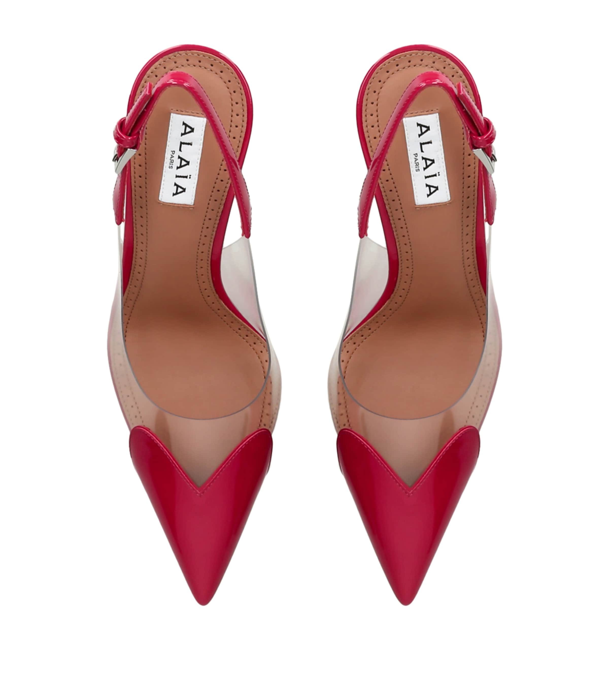 Patent Coeur Slingback Pumps 90 PINK Image 4