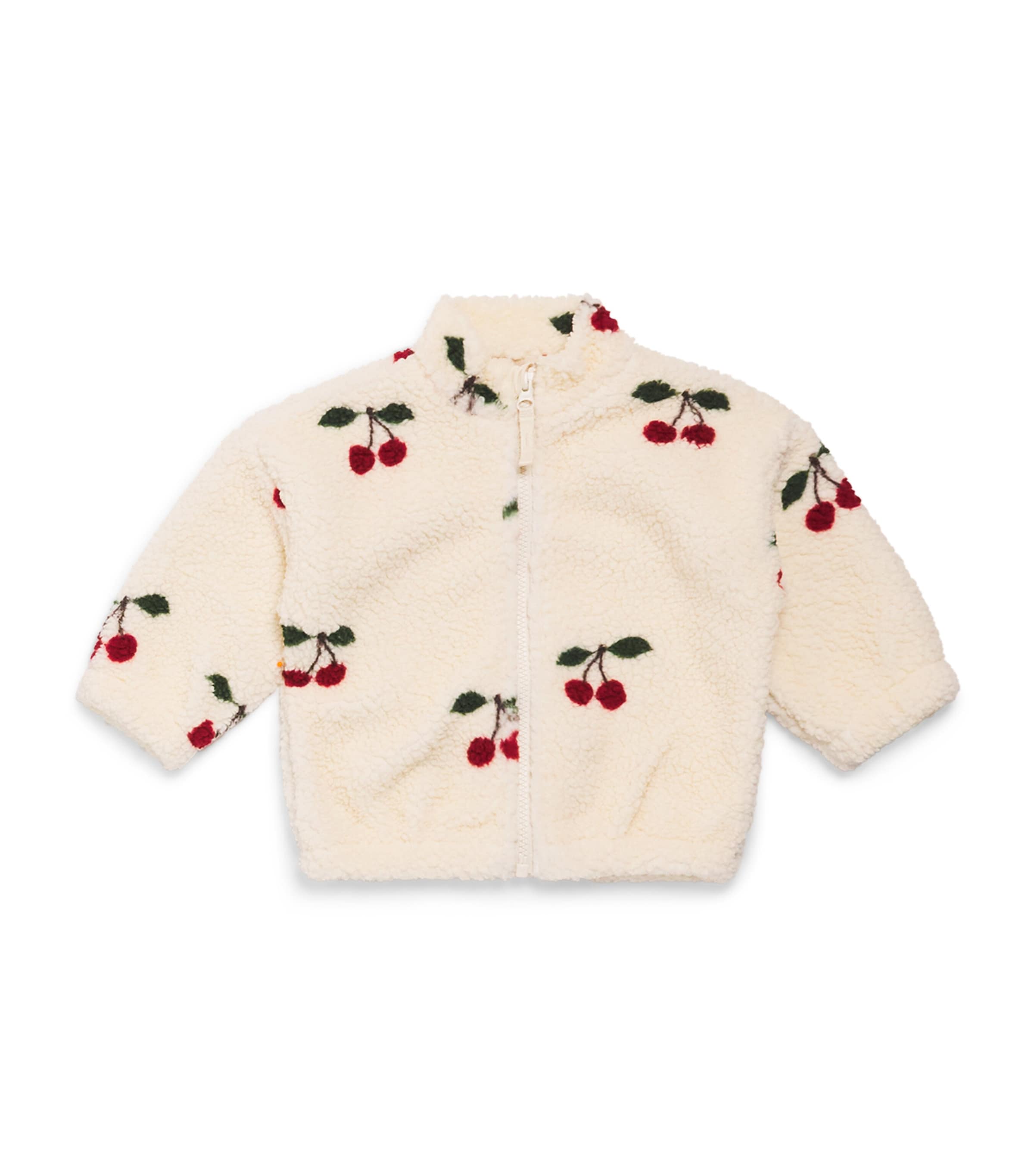 Konges Slojd Kids' Fleece Jody Jacket In White