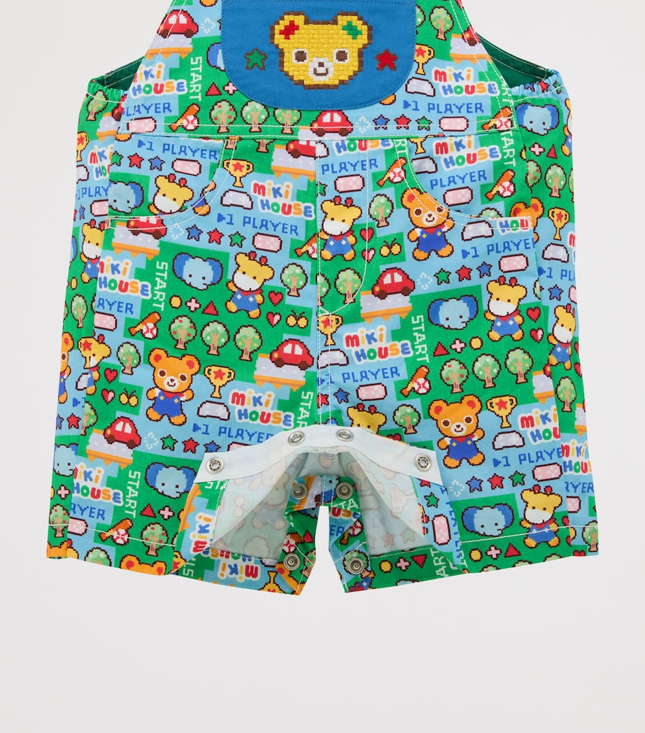 Miki House Pucchi the Bear Dungarees (6-12 Months) Image 3