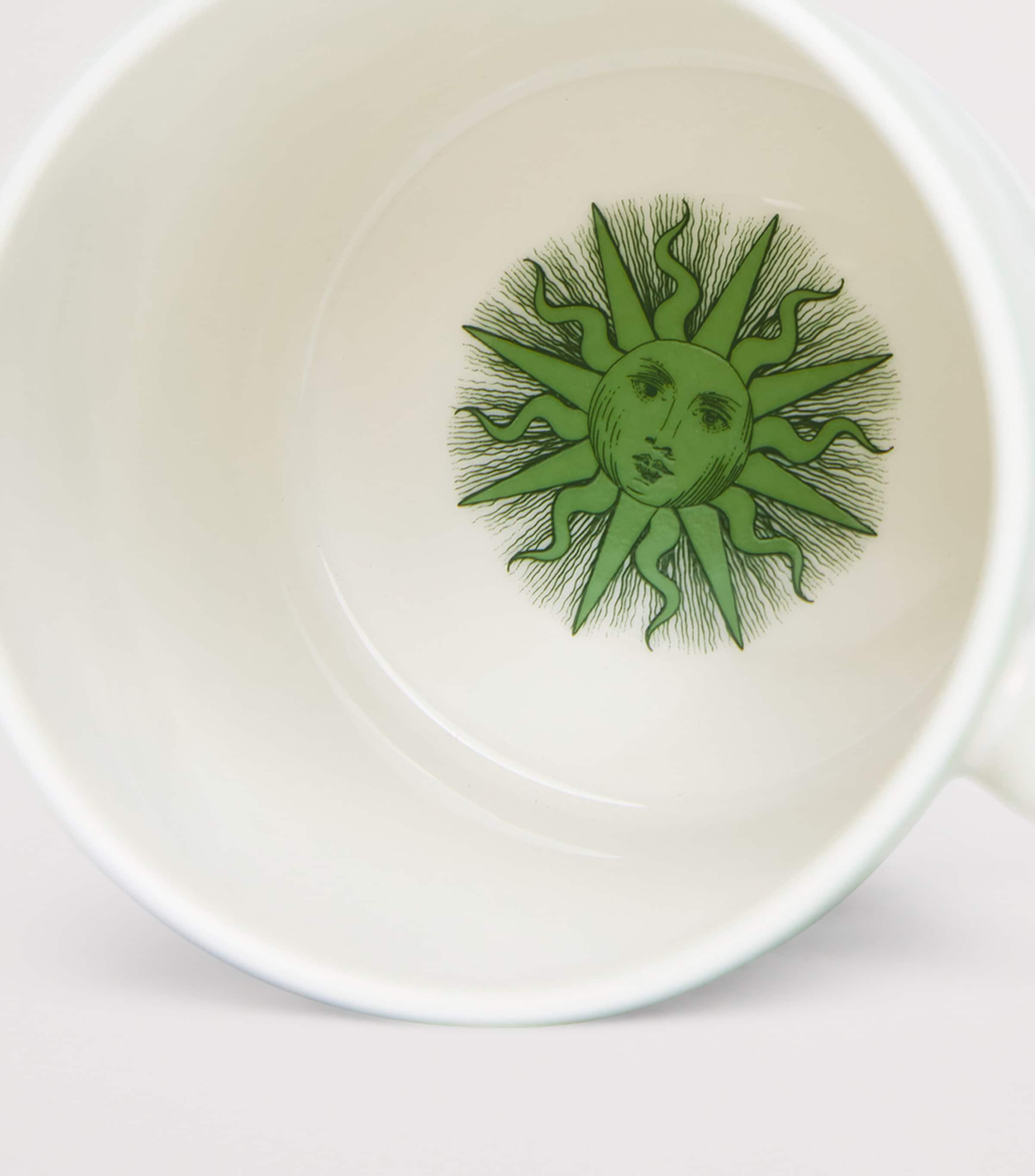 Harrods Bone China Menagerie Mug Green Image 2