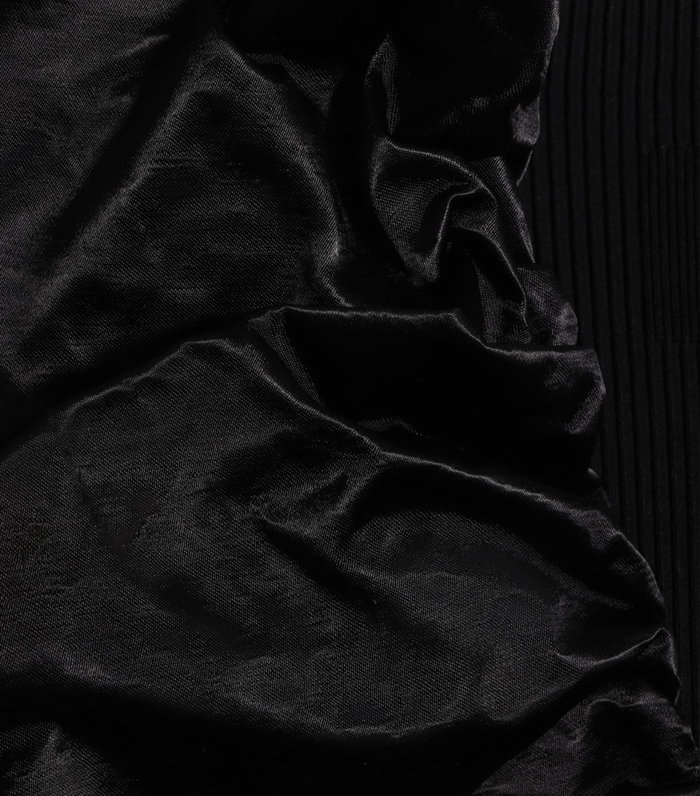 Schiaparelli Womens Knitted Sculptural Ruffle Cardigan Black Image 3