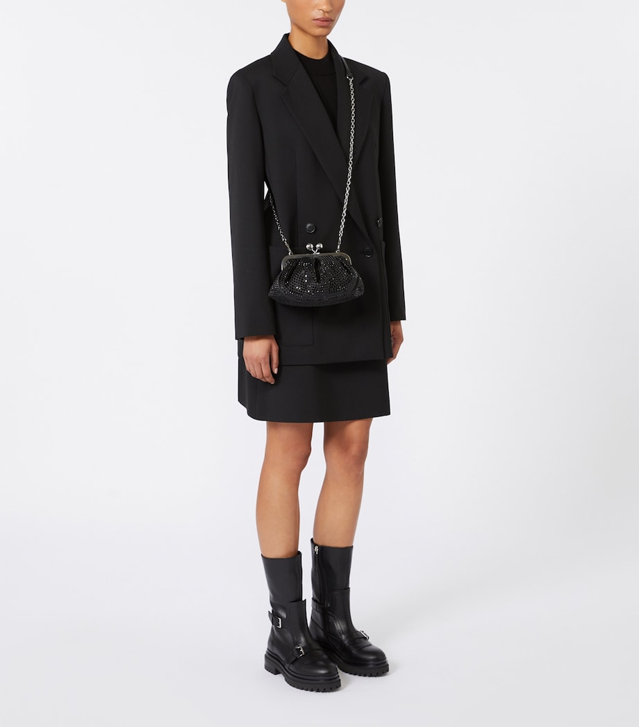 Weekend Max Mara Small Pasticcino Clutch Bag Dark Grey Image 2