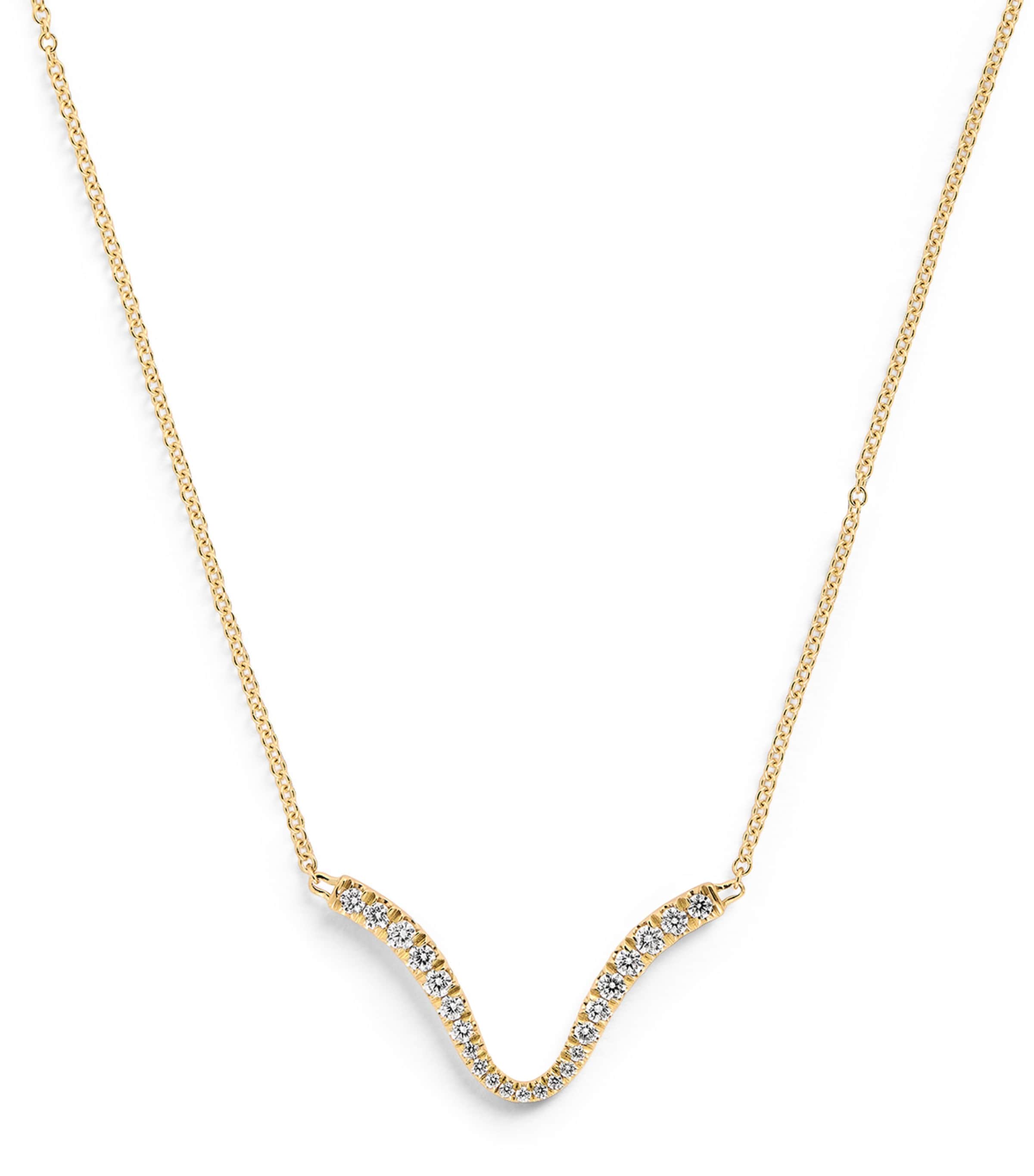 Melissa Kaye Yellow Gold And Diamond Clara Pendant Necklace In Gold