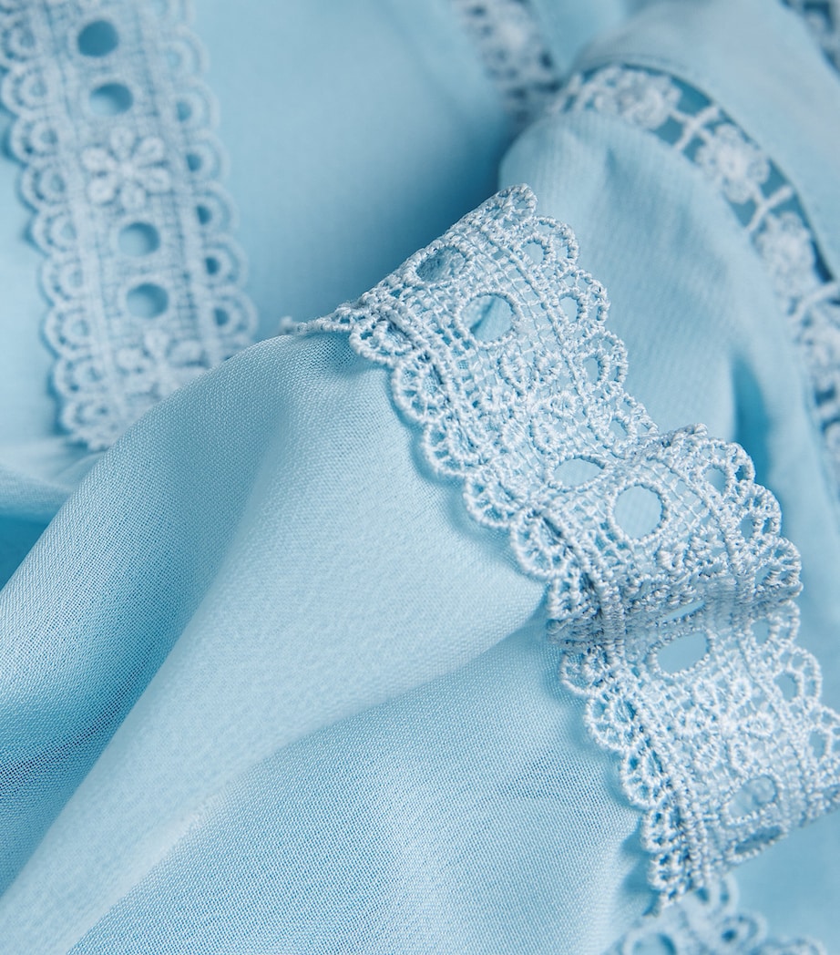 Rosie Mini Dress (3-16 Years) POWDER BLUE Image 3