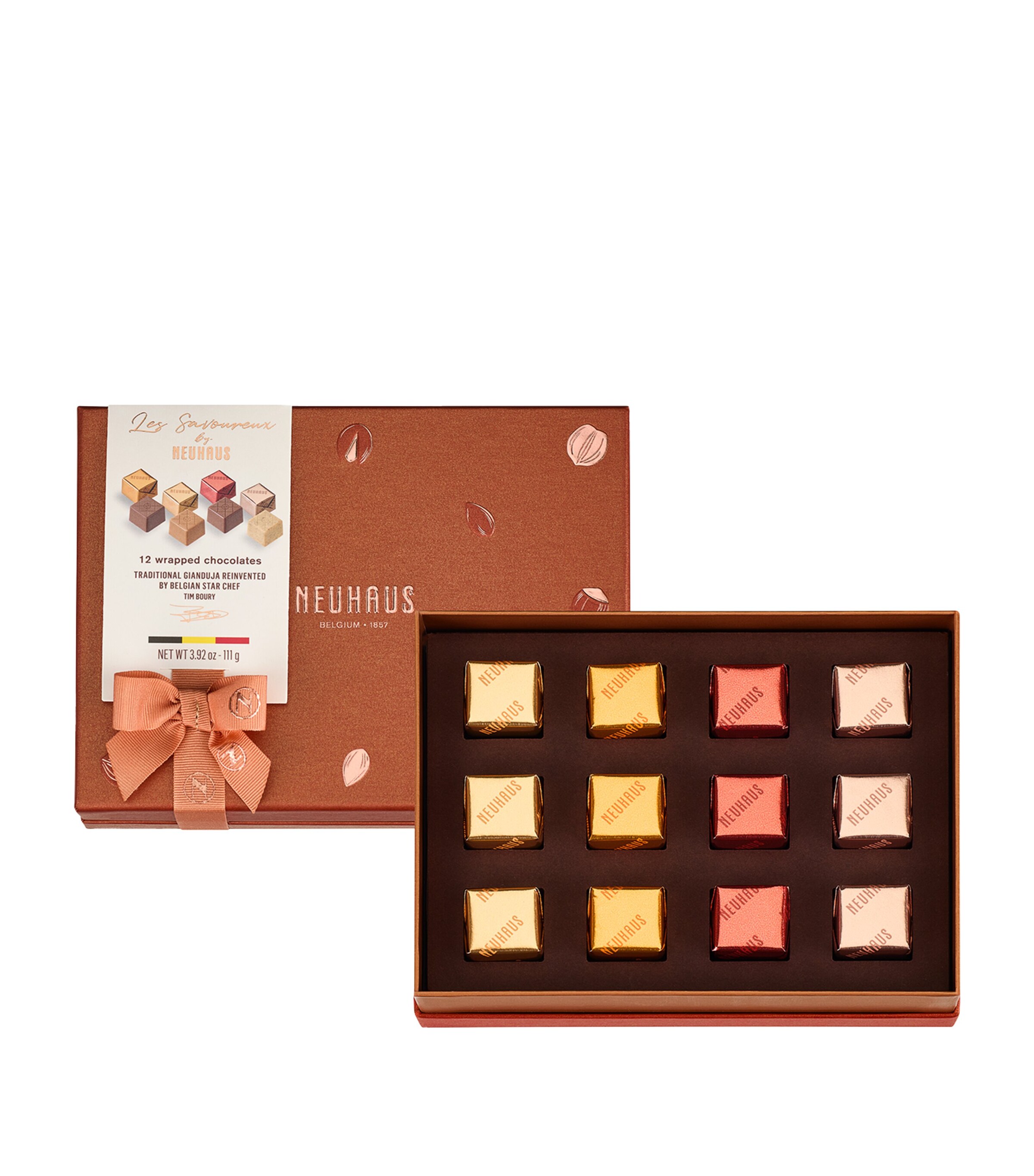 Small Les Savoureux 12-Piece Chocolate Box (111g) NO COLOUR Image 2