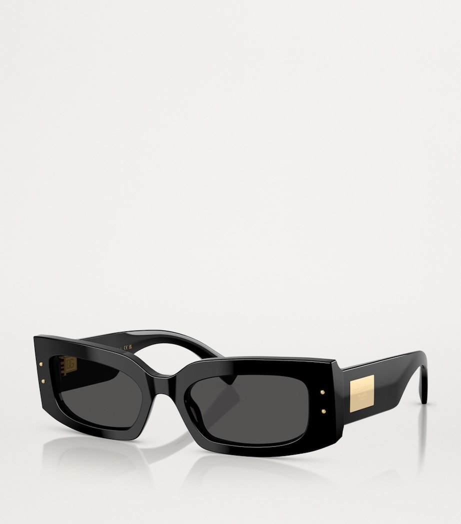 Dolce&Gabbana Acetate Rectangular Sunglasses Image 2