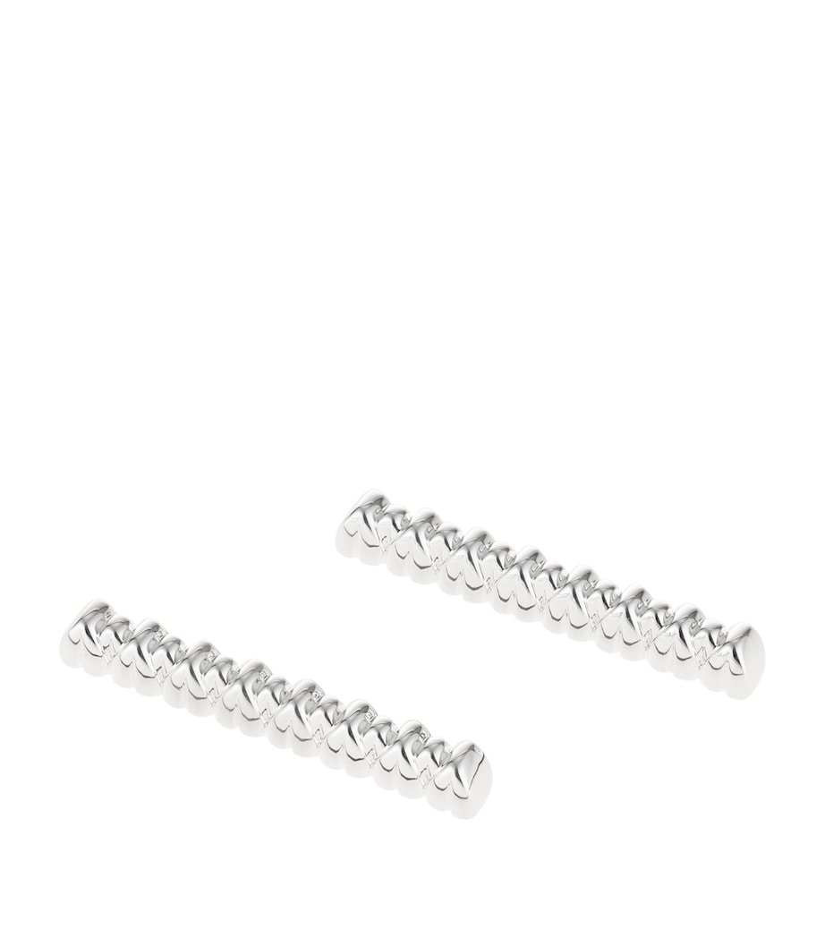 Christofle Set of 2 Silver-Plated Malmaison Knife Rests Silver Image 1