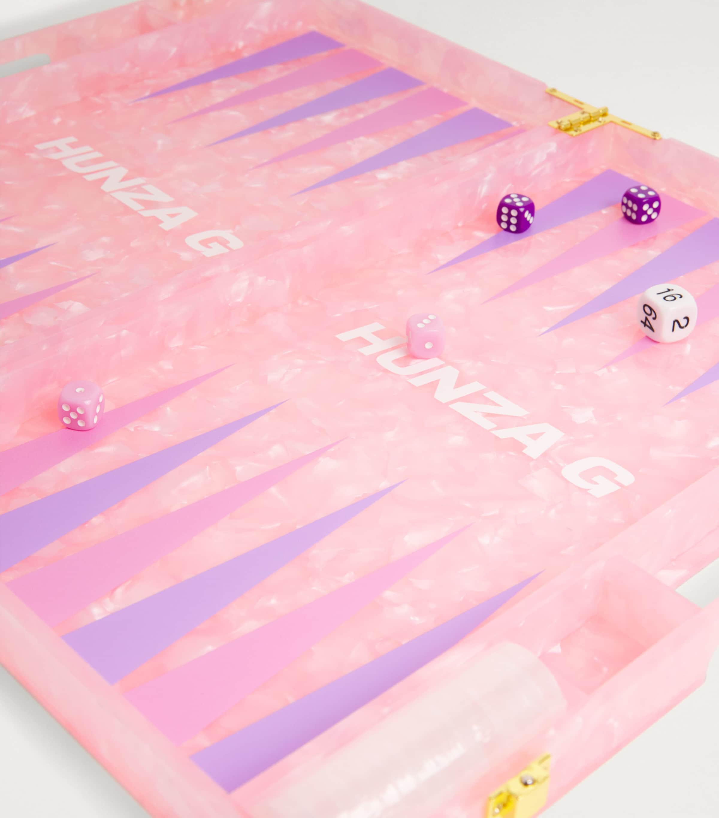 x Maison Games Backgammon Set PINK Image 3