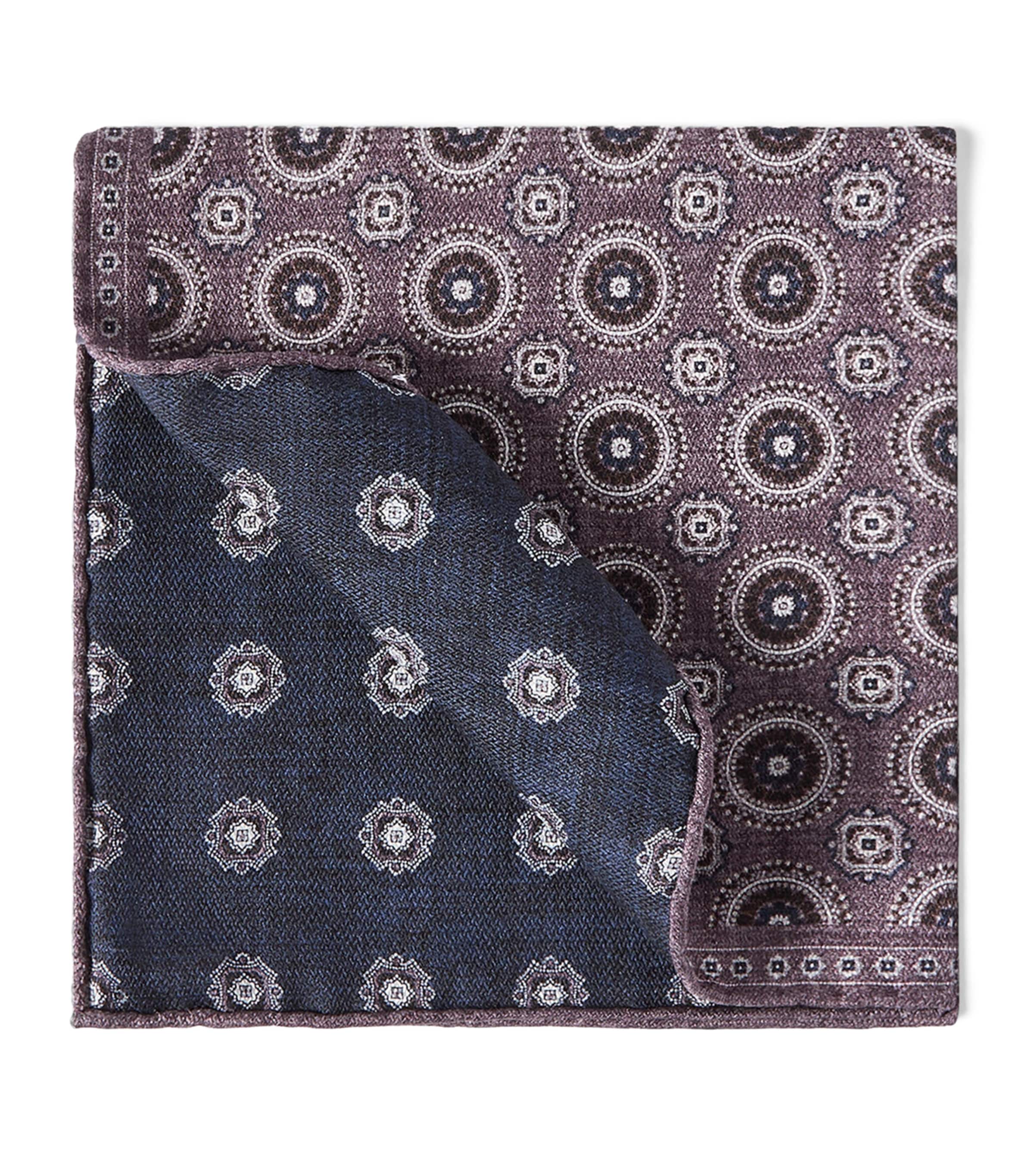 Brunello Cucinelli Silk Pocket Square Image 1