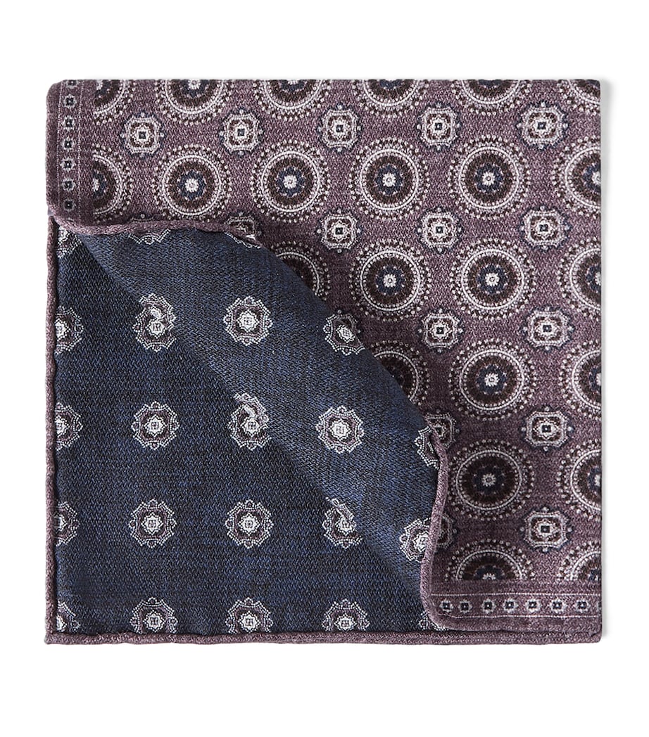 Brunello Cucinelli Silk Pocket Square Image 1