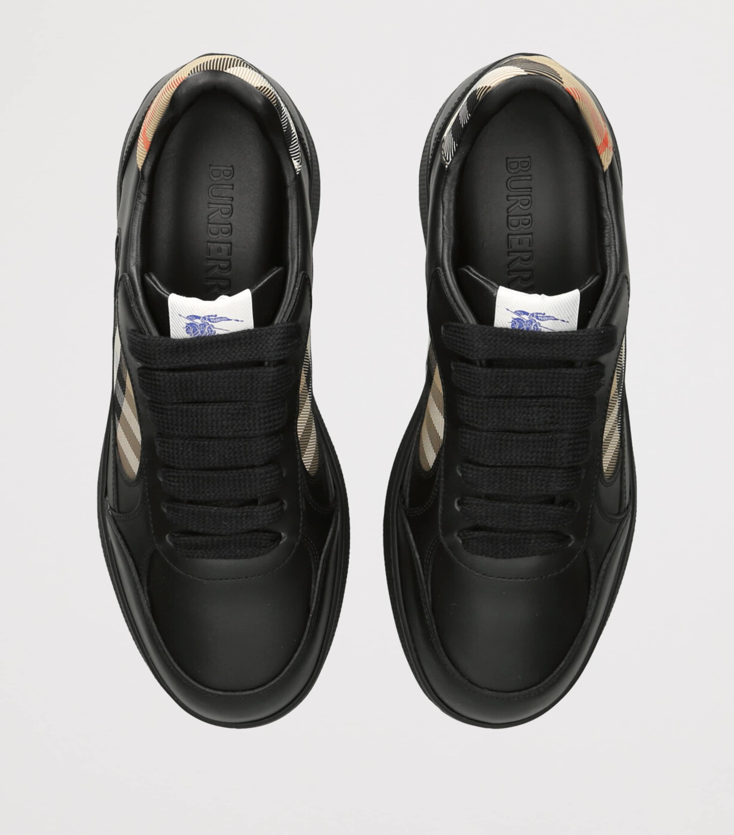 Leather Terrace Sneakers BLK/OTHER Image 4