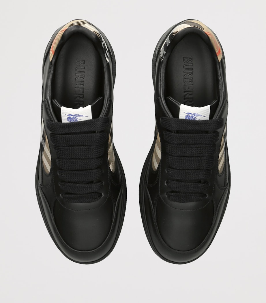 Leather Terrace Sneakers BLK/OTHER Image 4