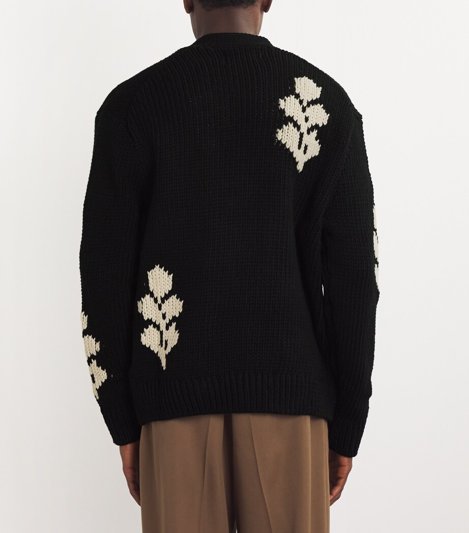 NN07 Mens Mika Cardigan Black Image 4