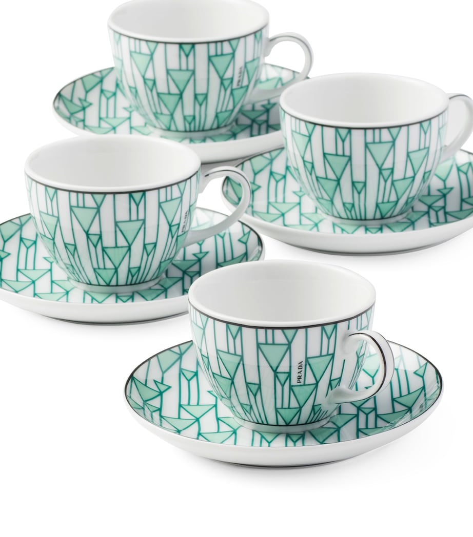 Vienna Espresso Cup and Saucer (Set of 4) F0HM1 Image 2