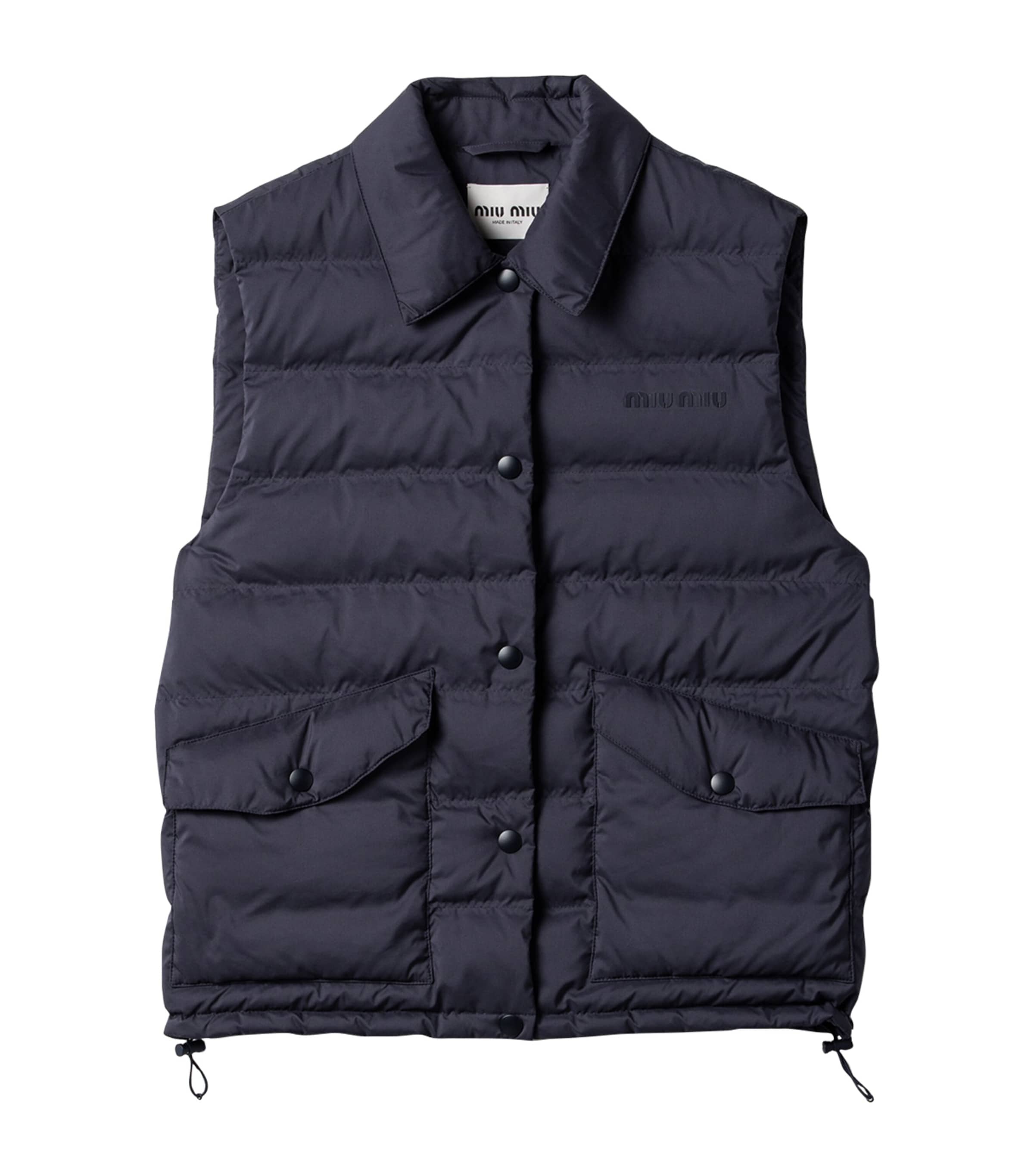 Miu Miu Womens Down-Filled Technical Gilet Image 1