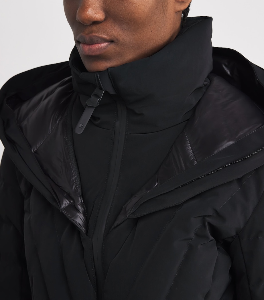 Down Fox Fur-Trim Elita-ZR Ski Jacket BLACK Image 6
