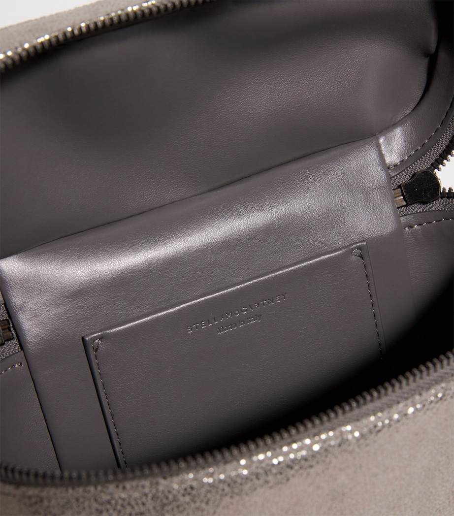 Metallic Falabella Cosmetic Case 1113 STEEL GREY Image 4