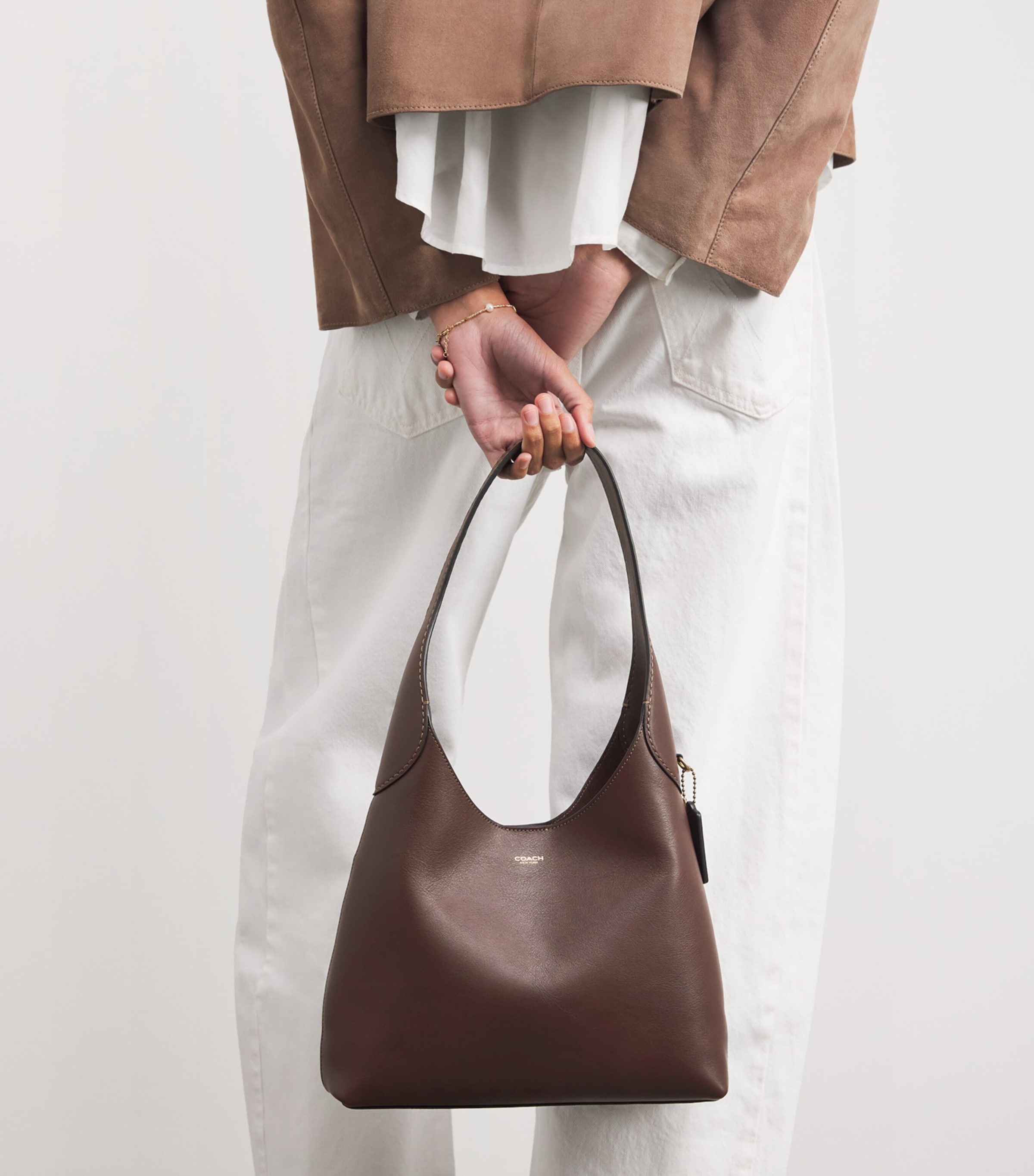 Coach Leather Brooklyn 28 Shoulder Bag Image 5