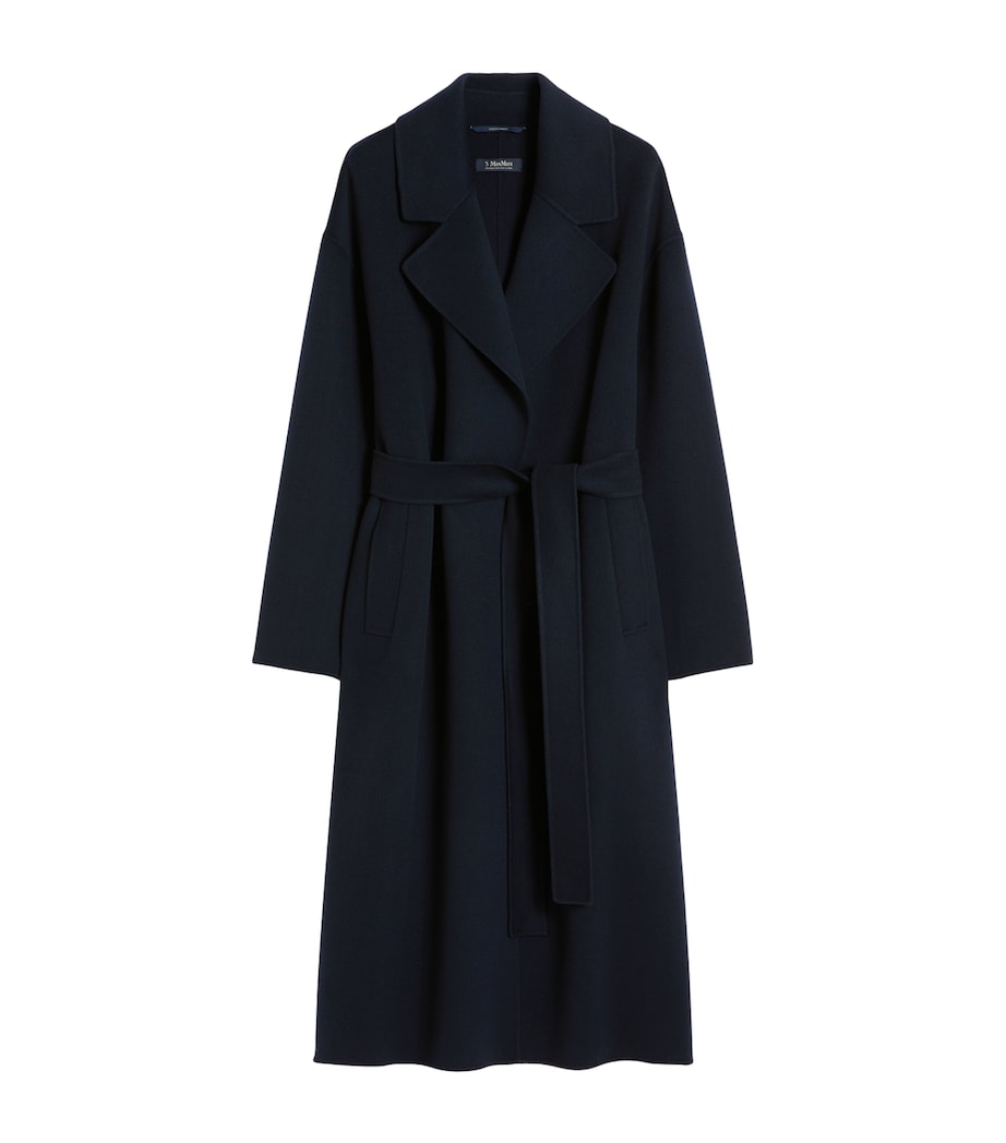 Virgin Wool Belted Coat MIDNIGHTBLUE Image 1