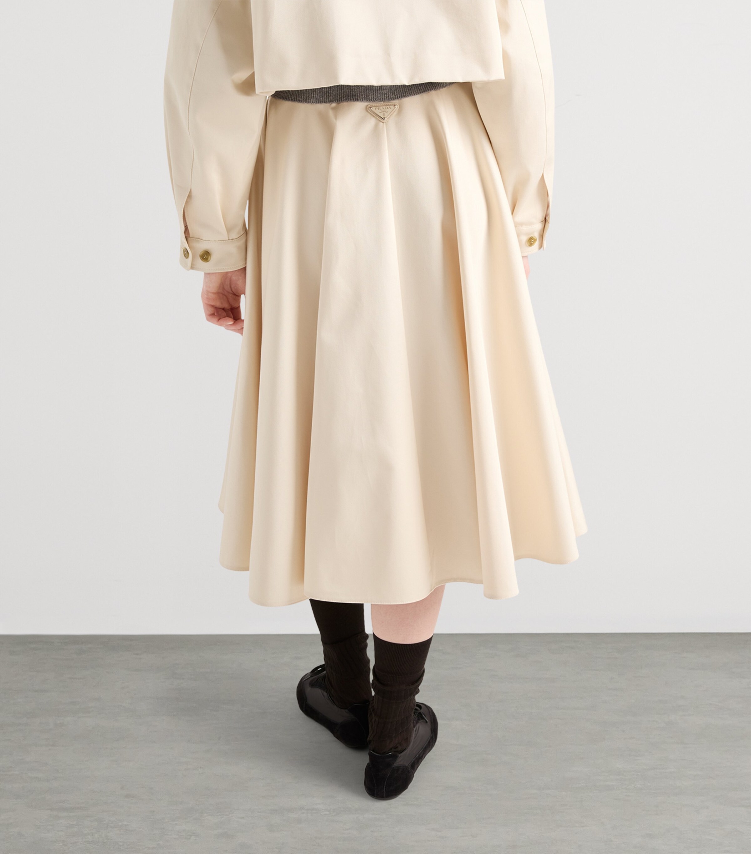 Prada チノ ミディスカート Chino midi-skirt 関税込 Prada Chino Midi Skirt | Harrods DE