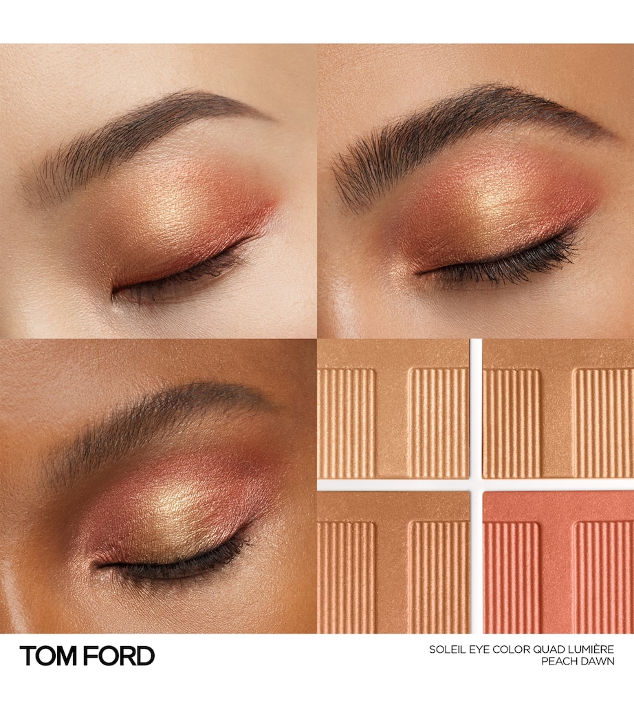 TOM FORD Soleil Eye Colour Quad Lumière Peach Dawn Image 2