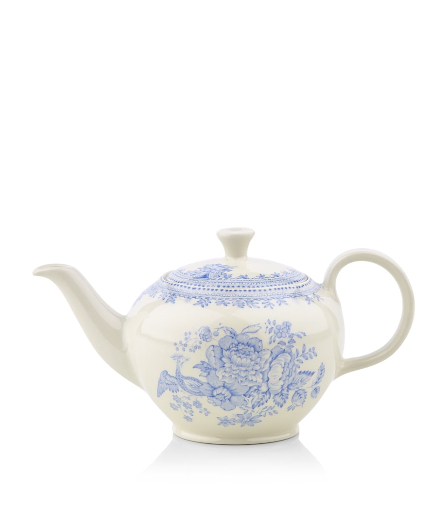 Small Asiatic Pheasant Teapot (400ml) BLUE Image 1