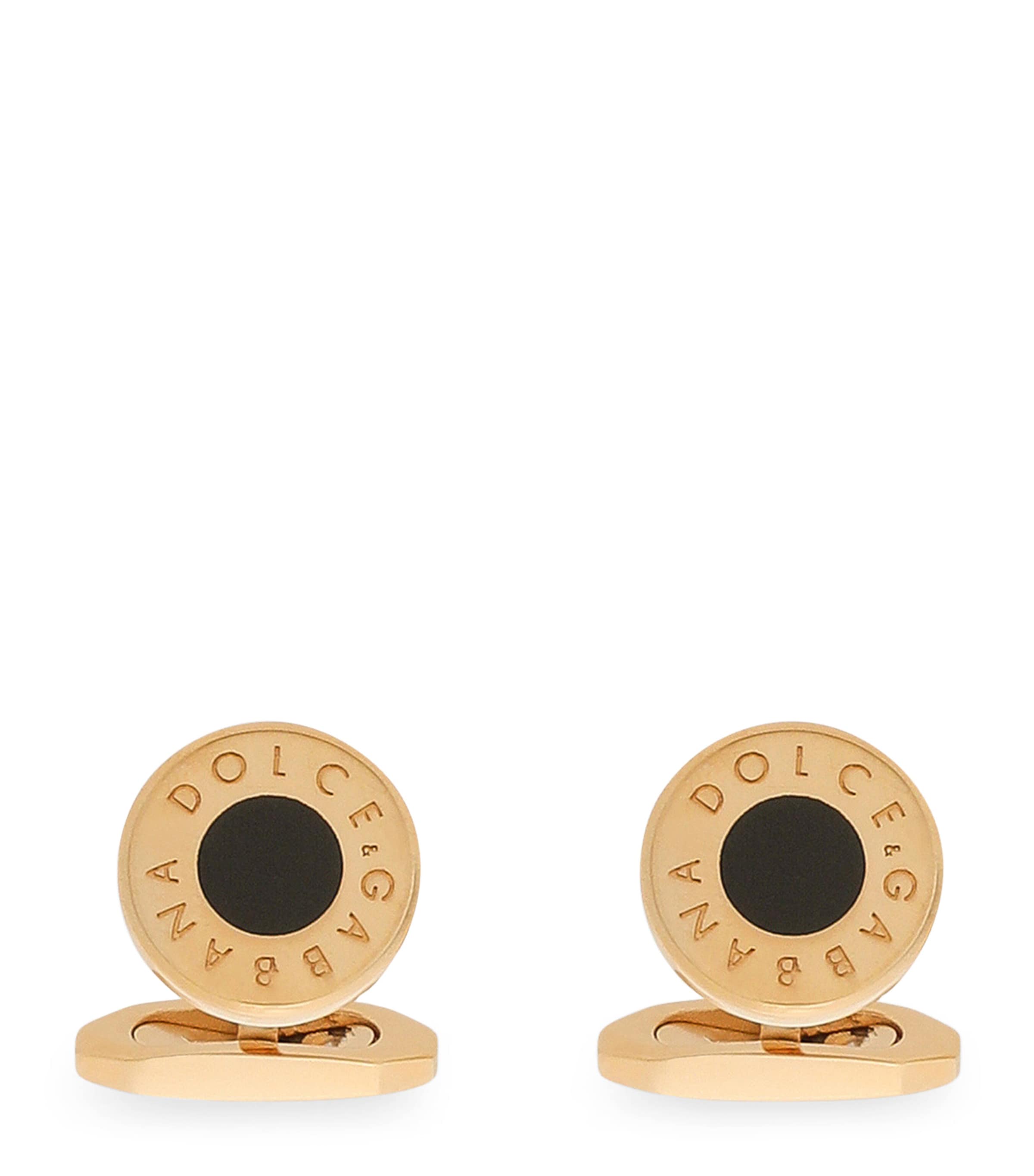 Shop Dolce & Gabbana Logo Cufflinks