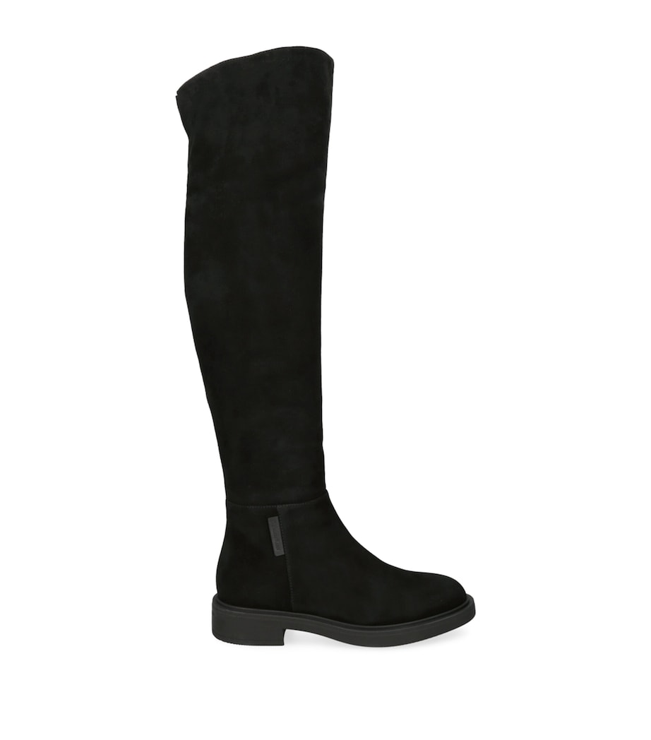 Suede Lexington Knee-High Boots BLACK Image 1