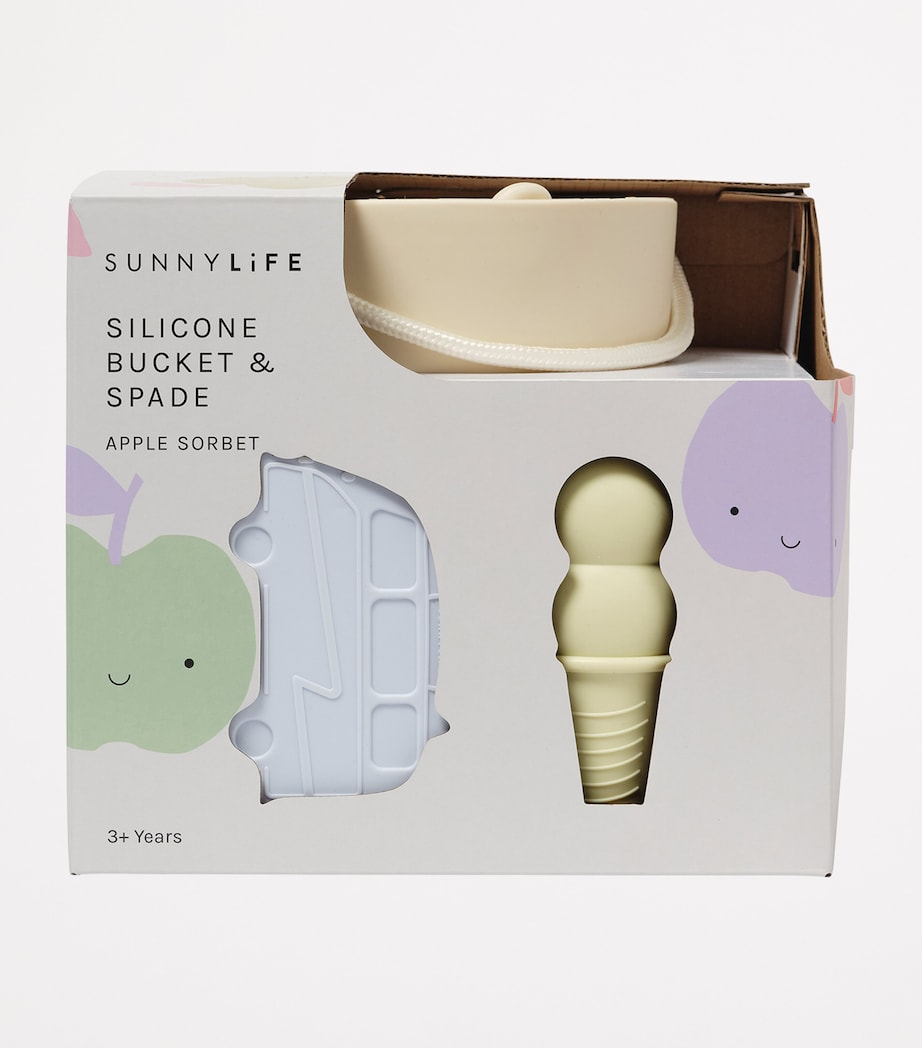 Silicone Bucket and Spade Set APPLE SORBET Image 6