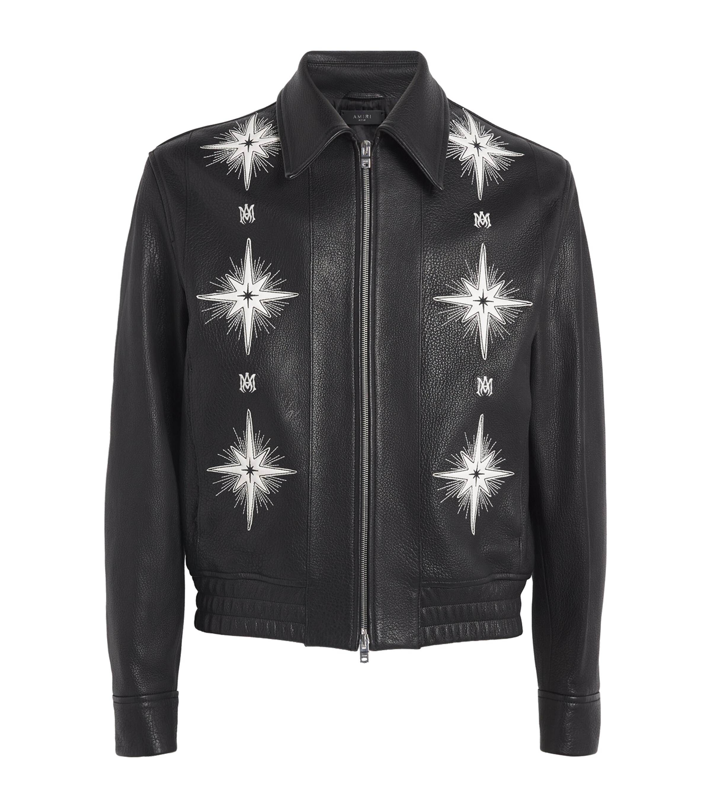 Starbust Leather Jacket BLACK Image 1