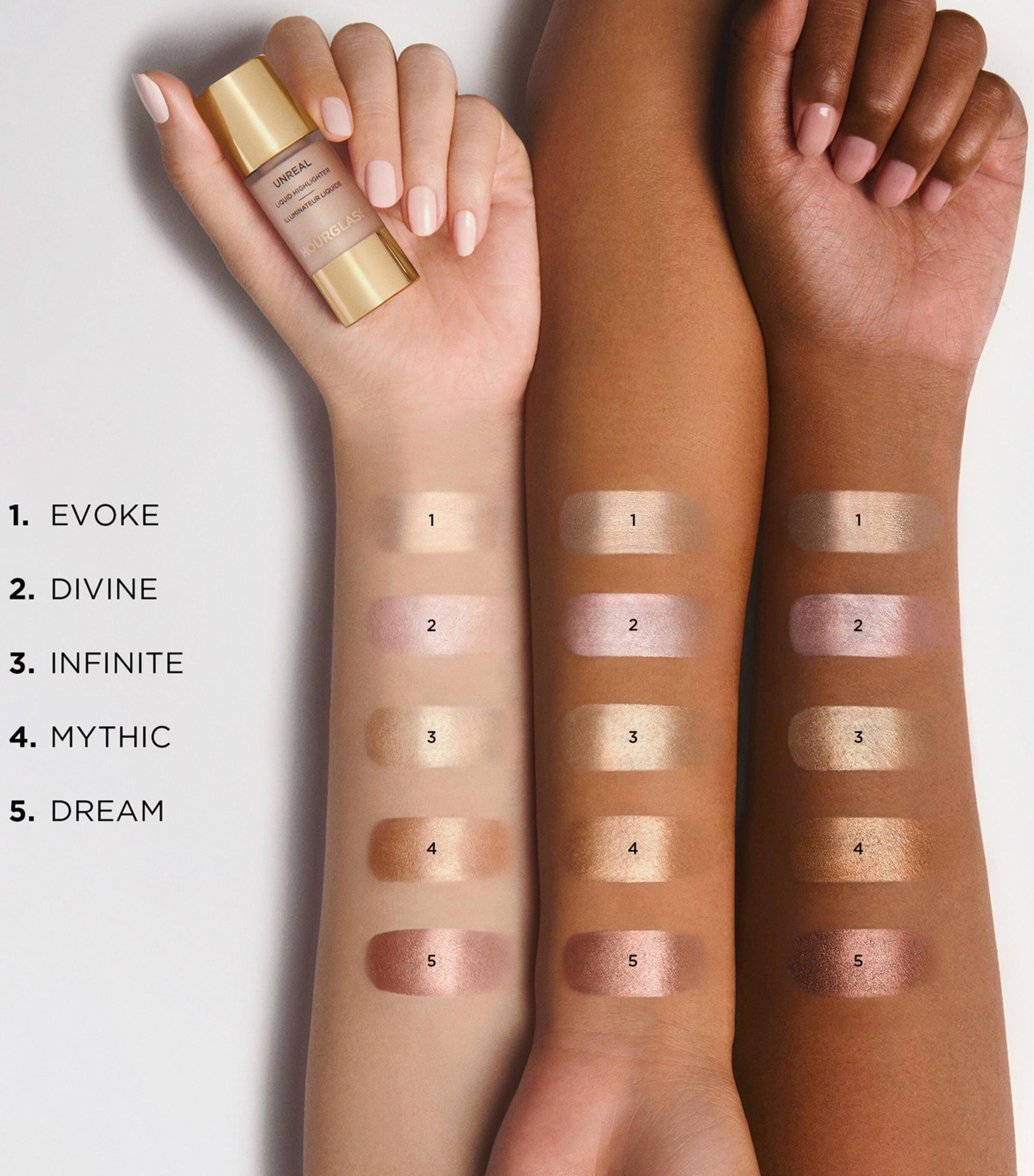 Hourglass Unreal Liquid Highlighter Evoke Image 3